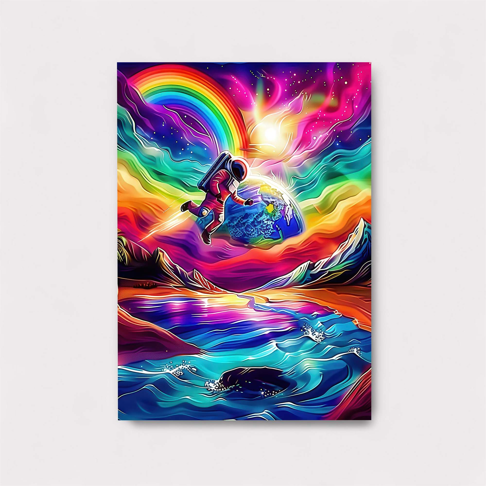 Astronaut Dreamscape Safe Wall Magnetic / M