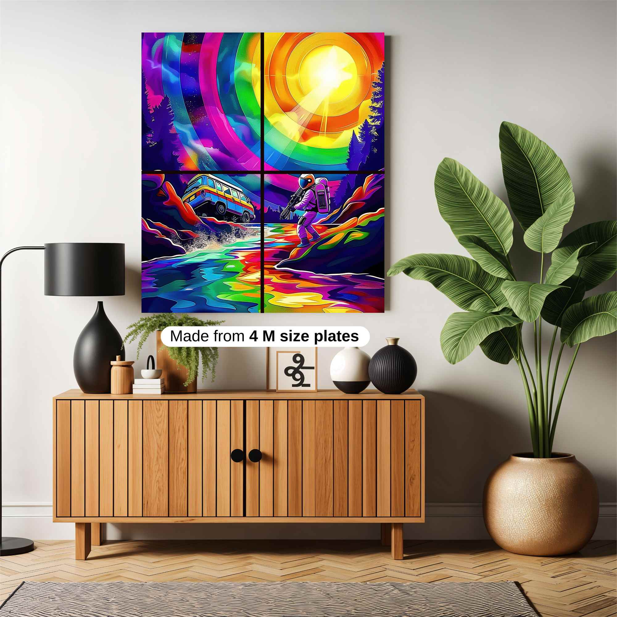 Astronaut Adventure Safe Wall Magnetic / M