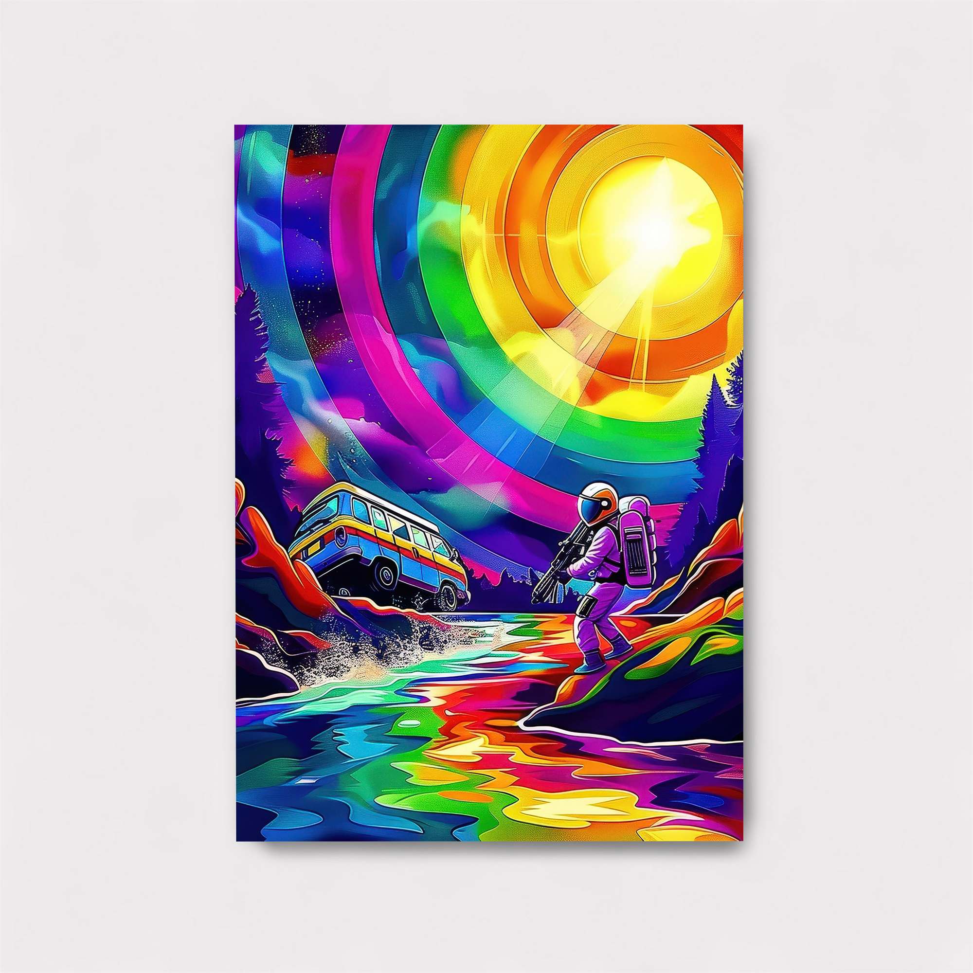 Astronaut Adventure Safe Wall Magnetic / M