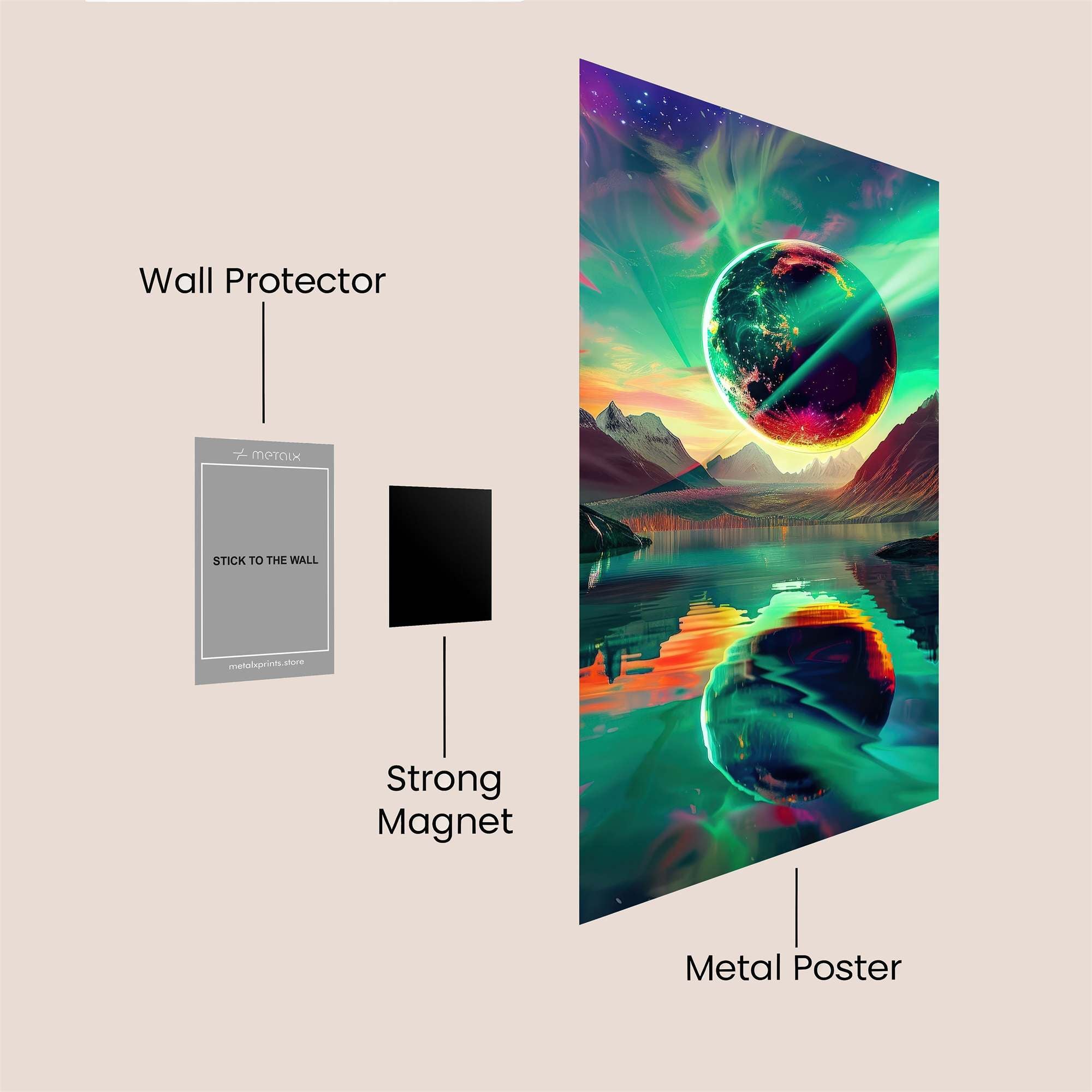 Aurora Dream Safe Wall Magnetic / M