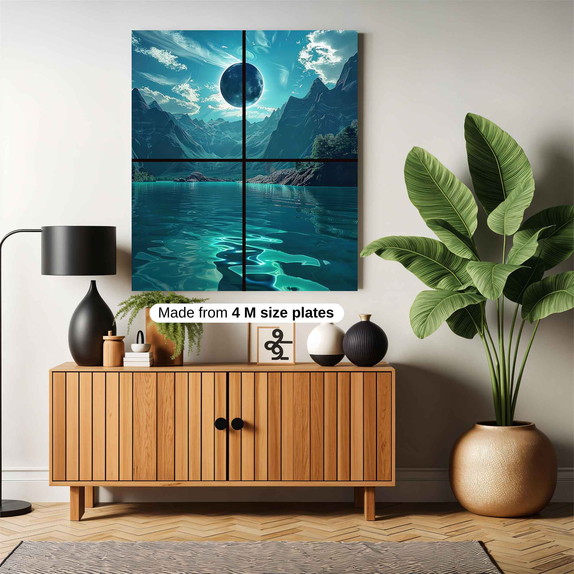 Moonlit Serenity Safe Wall Magnetic / M