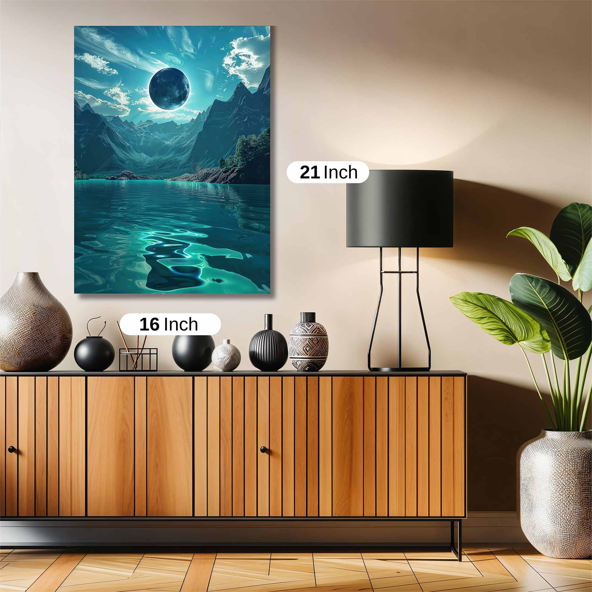 Moonlit Serenity Safe Wall Magnetic / M