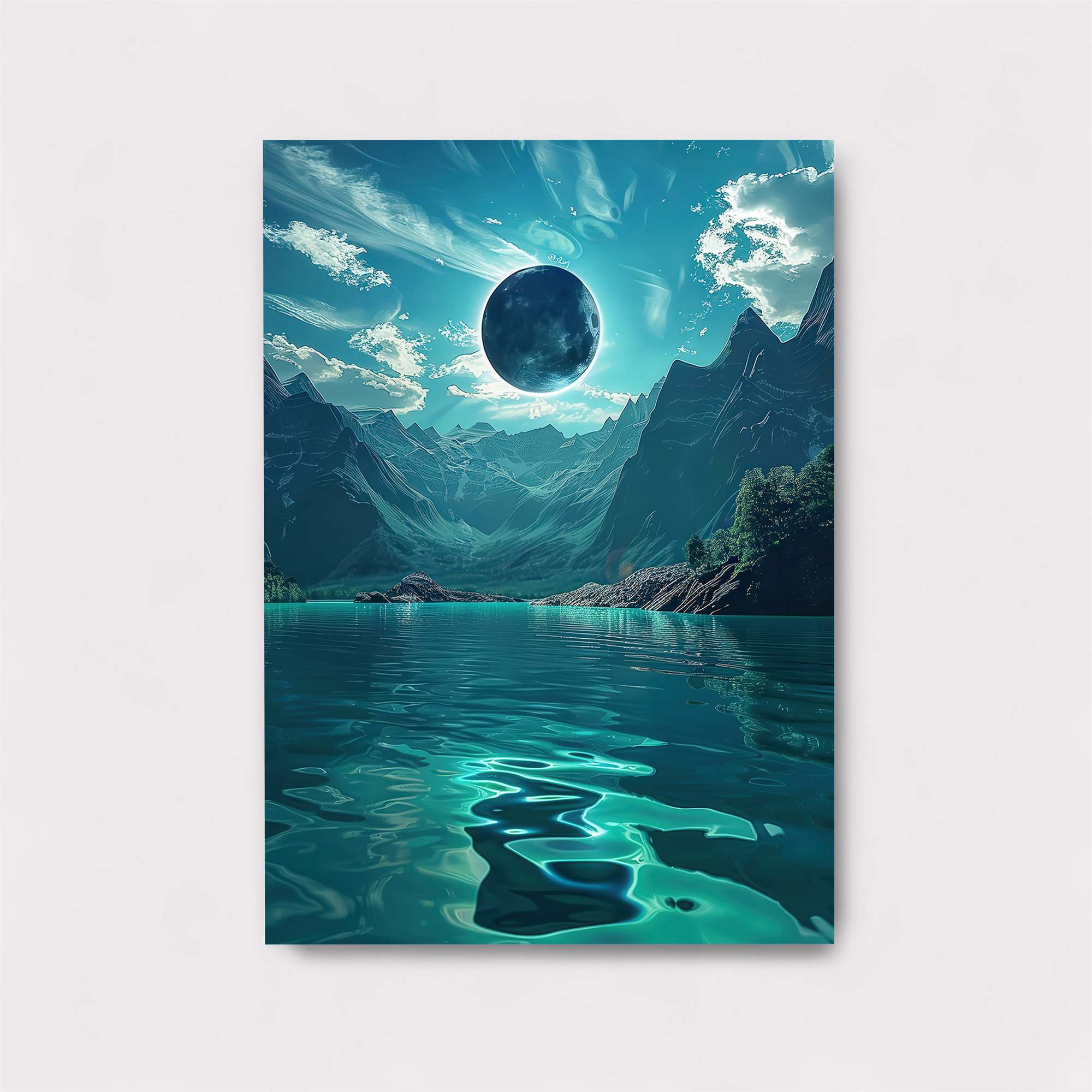 Moonlit Serenity Safe Wall Magnetic / M