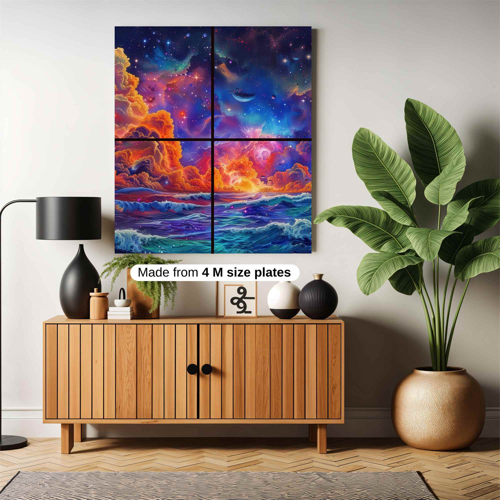 Astronaut Dreamscape Safe Wall Magnetic / M