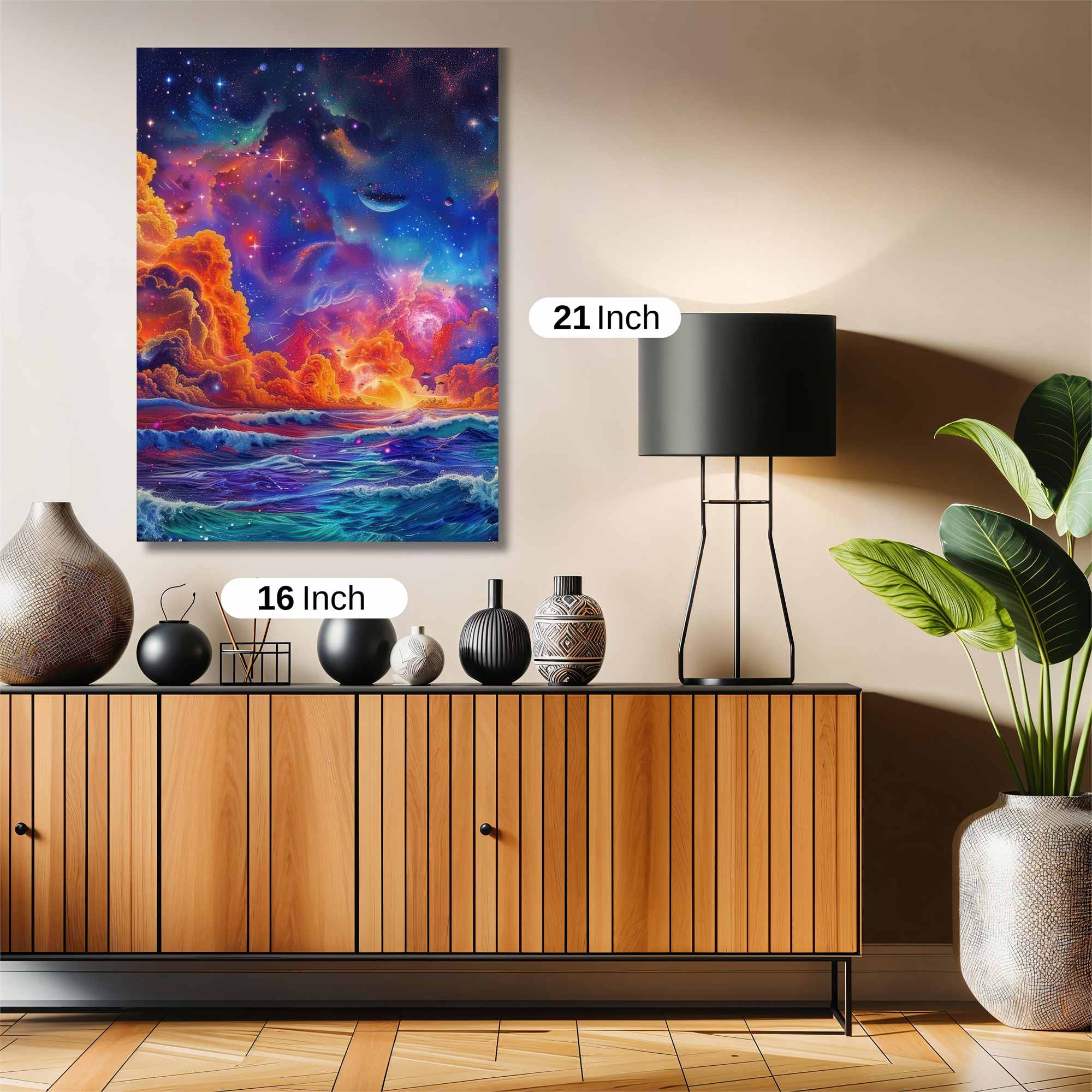 Astronaut Dreamscape Safe Wall Magnetic / M