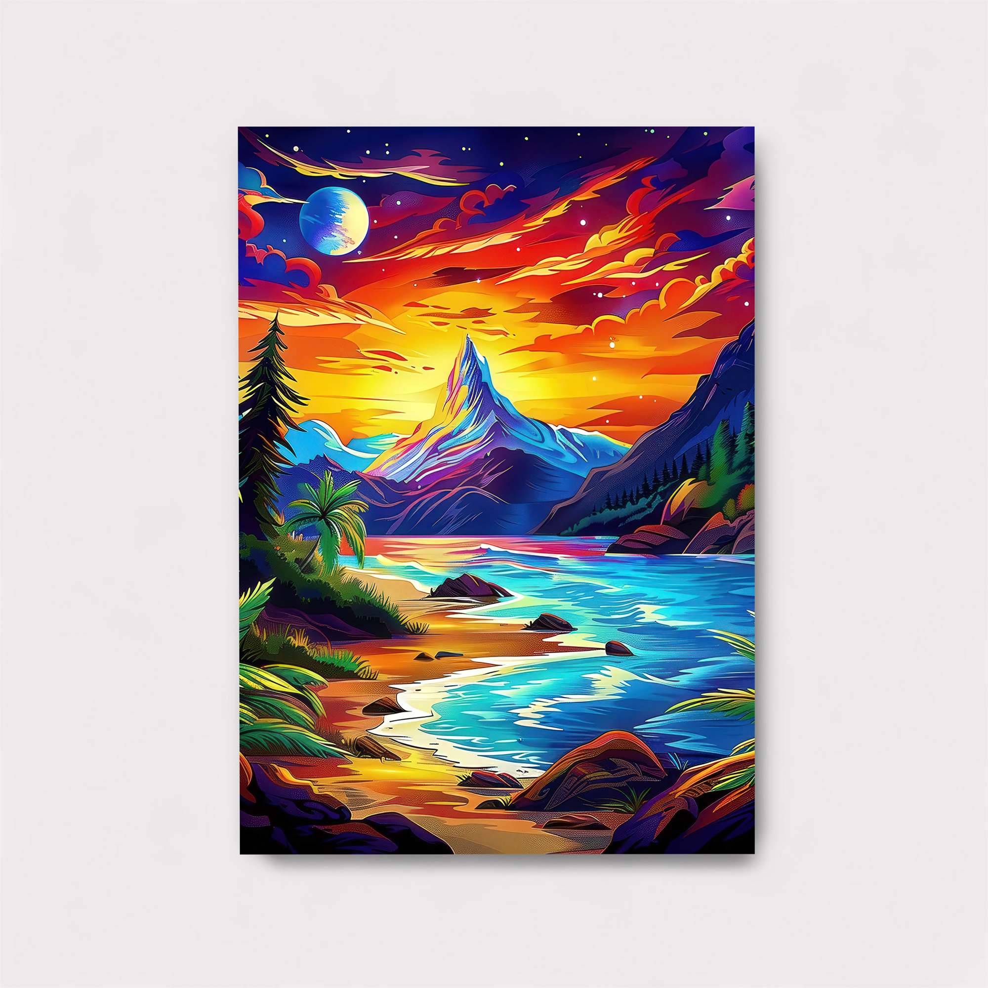 Mountain Serenity Safe Wall Magnetic / M