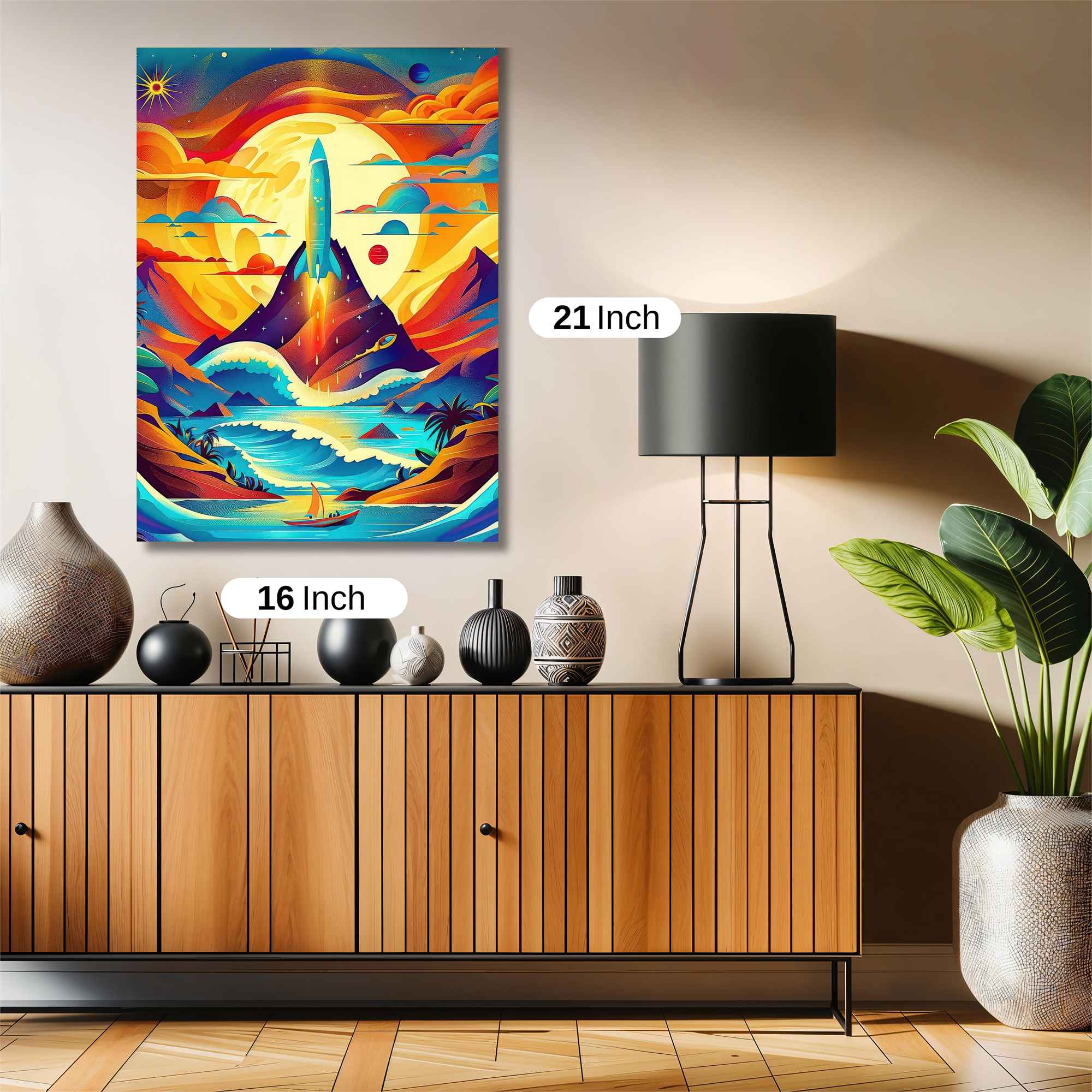 Rocket Euphoria Safe Wall Magnetic / M