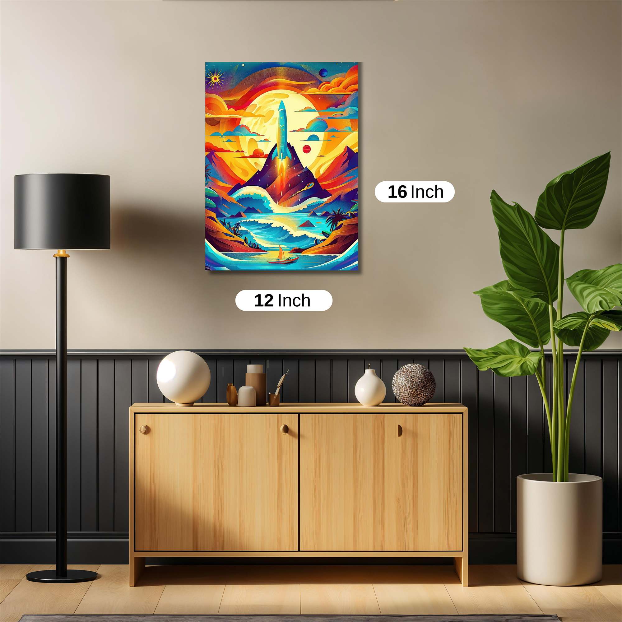 Rocket Euphoria Safe Wall Magnetic / M