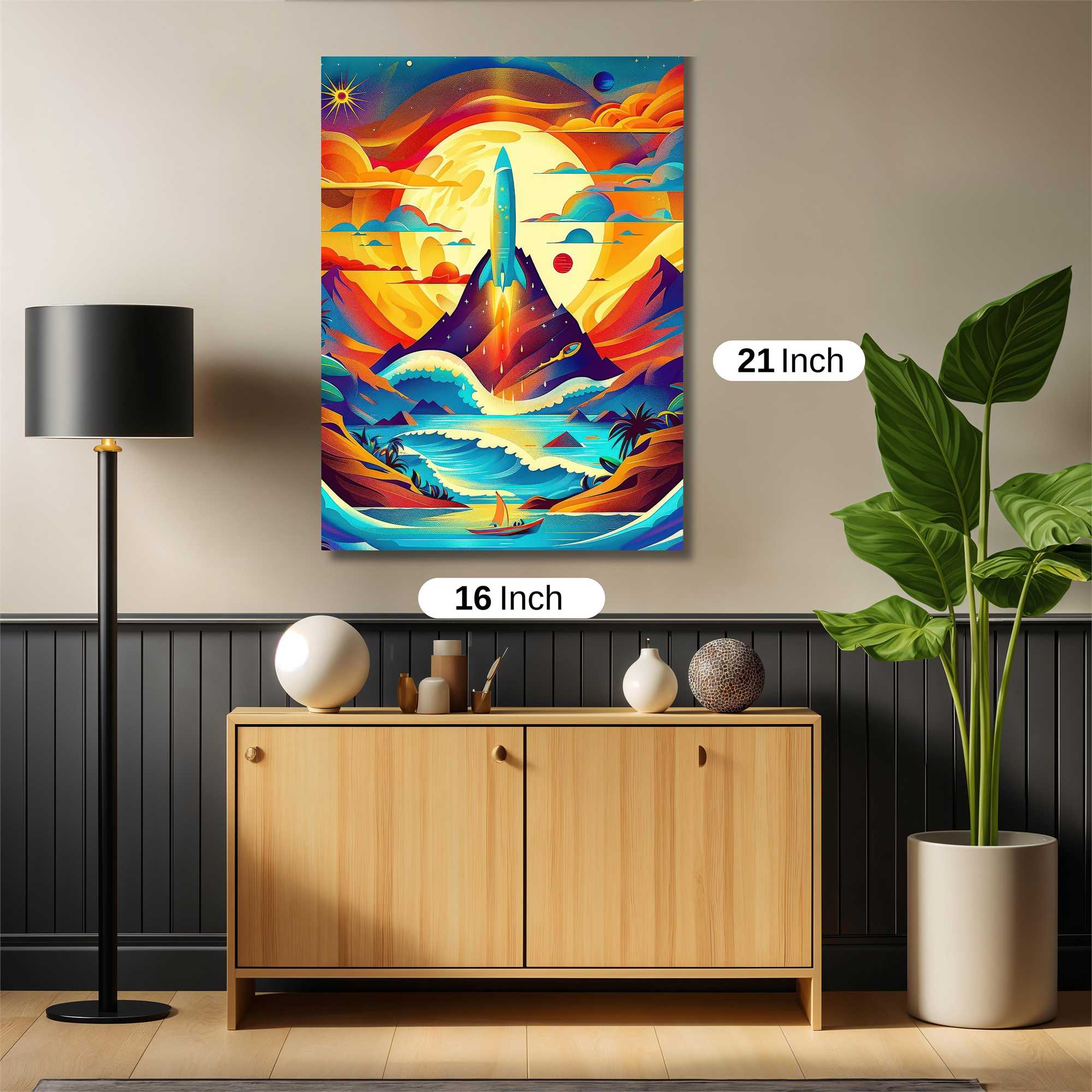 Rocket Euphoria Safe Wall Magnetic / M