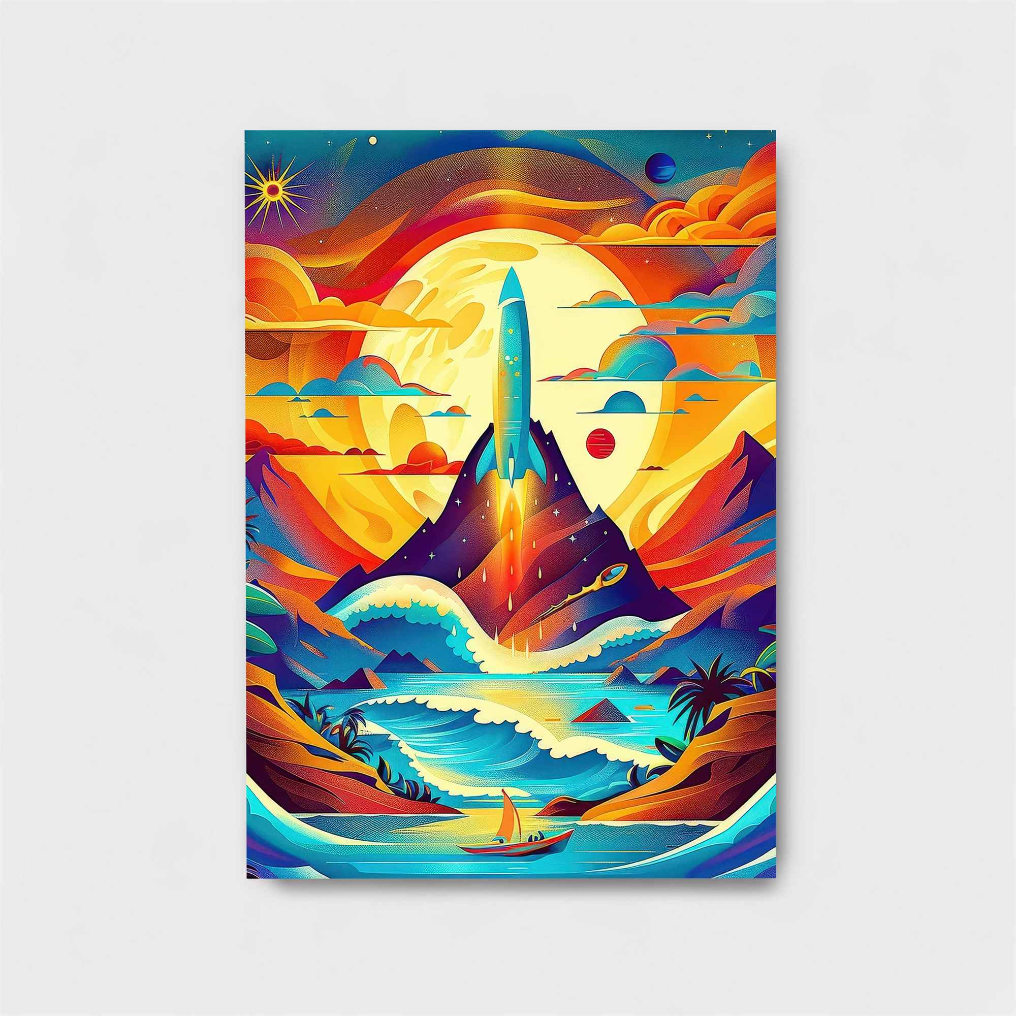 Rocket Euphoria Safe Wall Magnetic / M