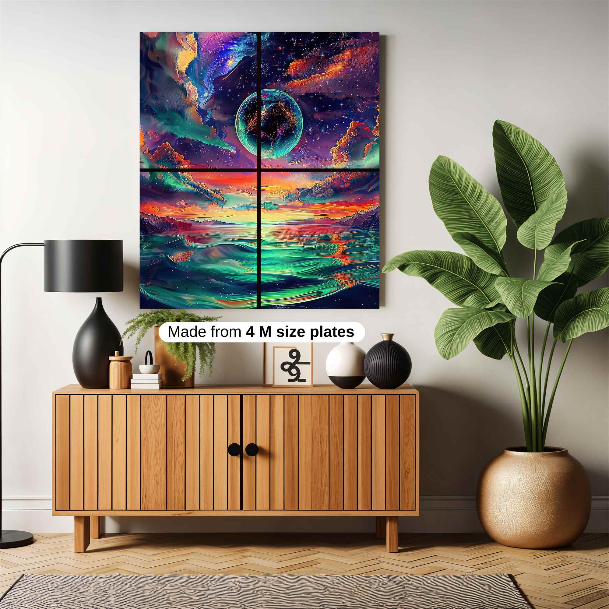 Cosmic Serenity Safe Wall Magnetic / M