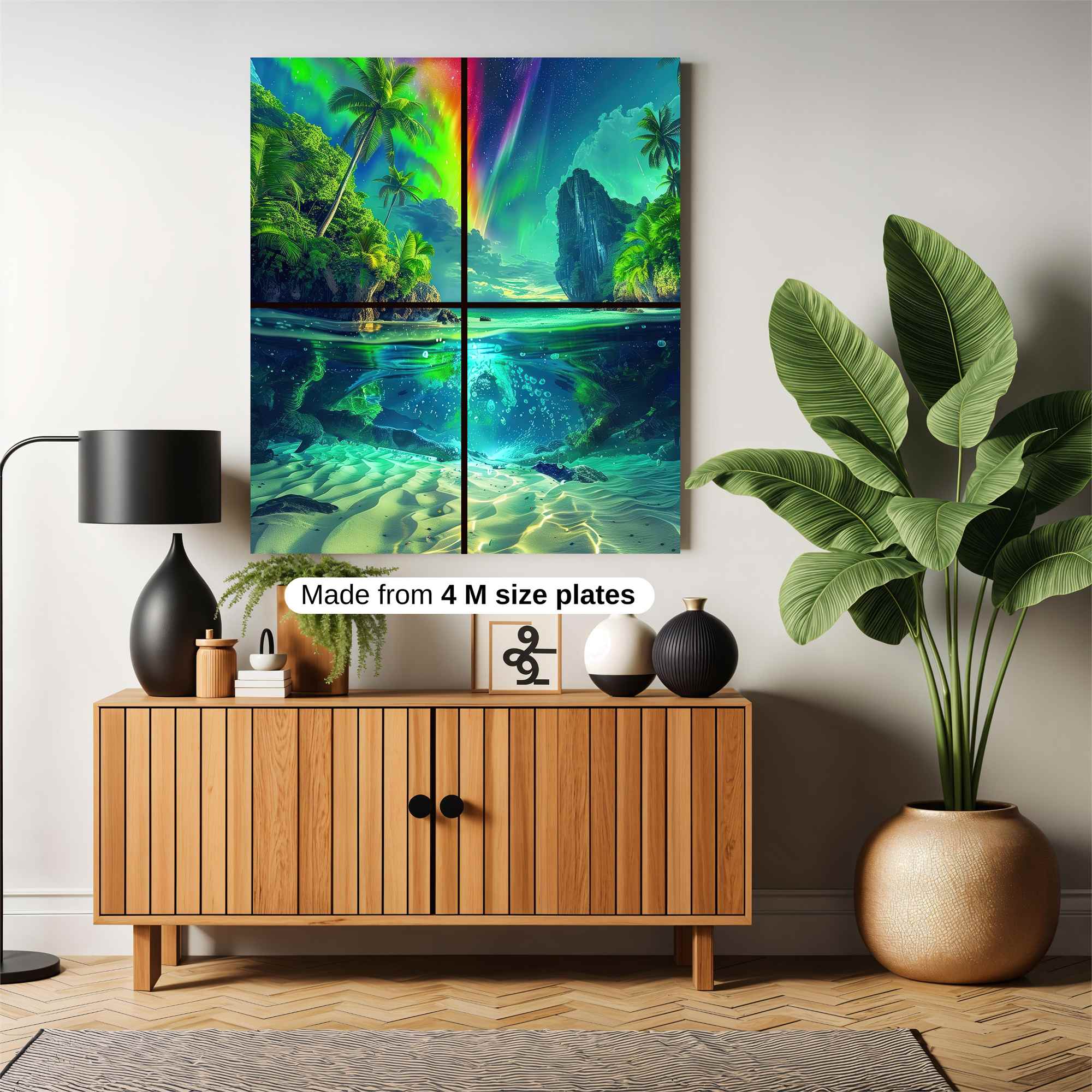 Aurora Paradise Safe Wall Magnetic / M