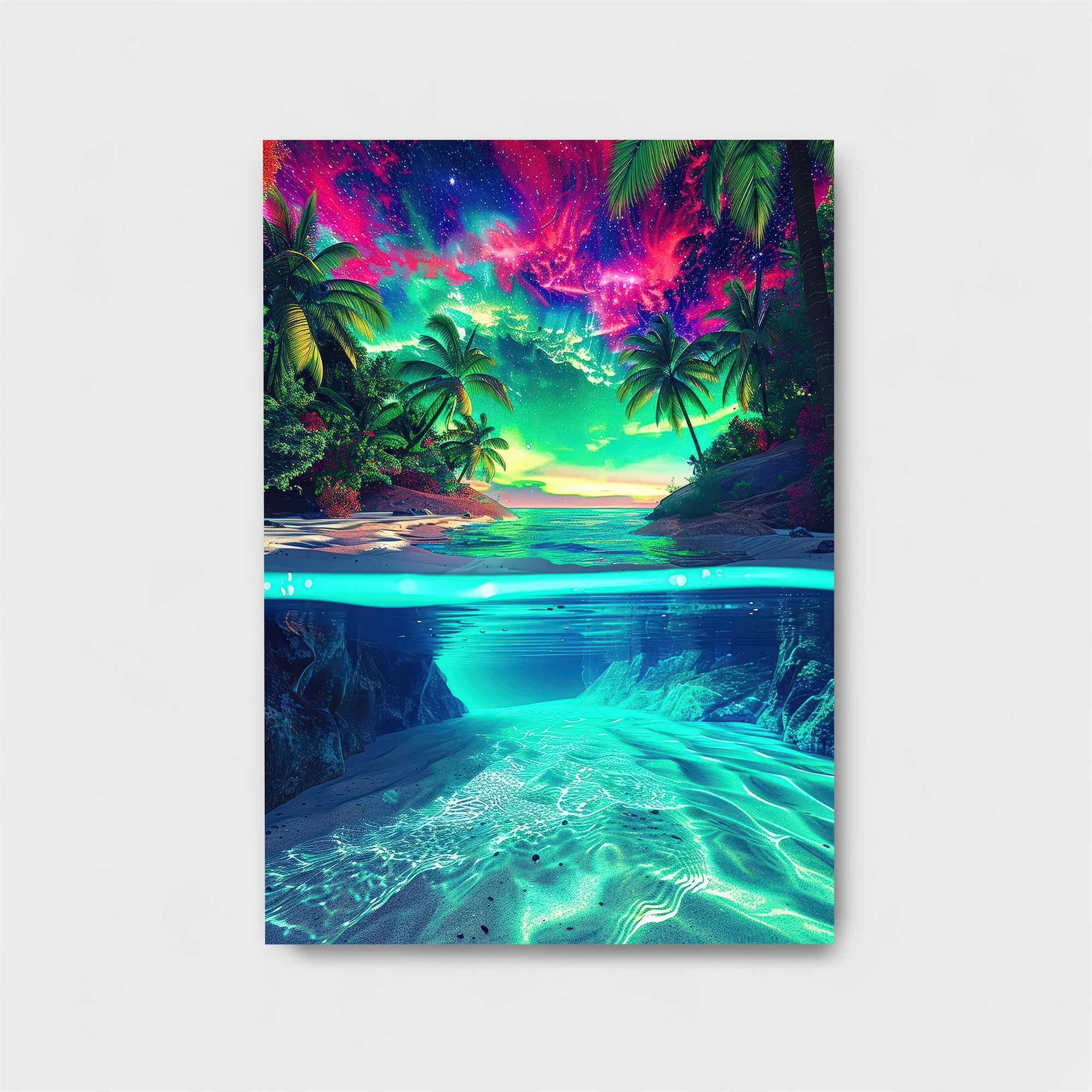 Neon Paradise Safe Wall Magnetic / M
