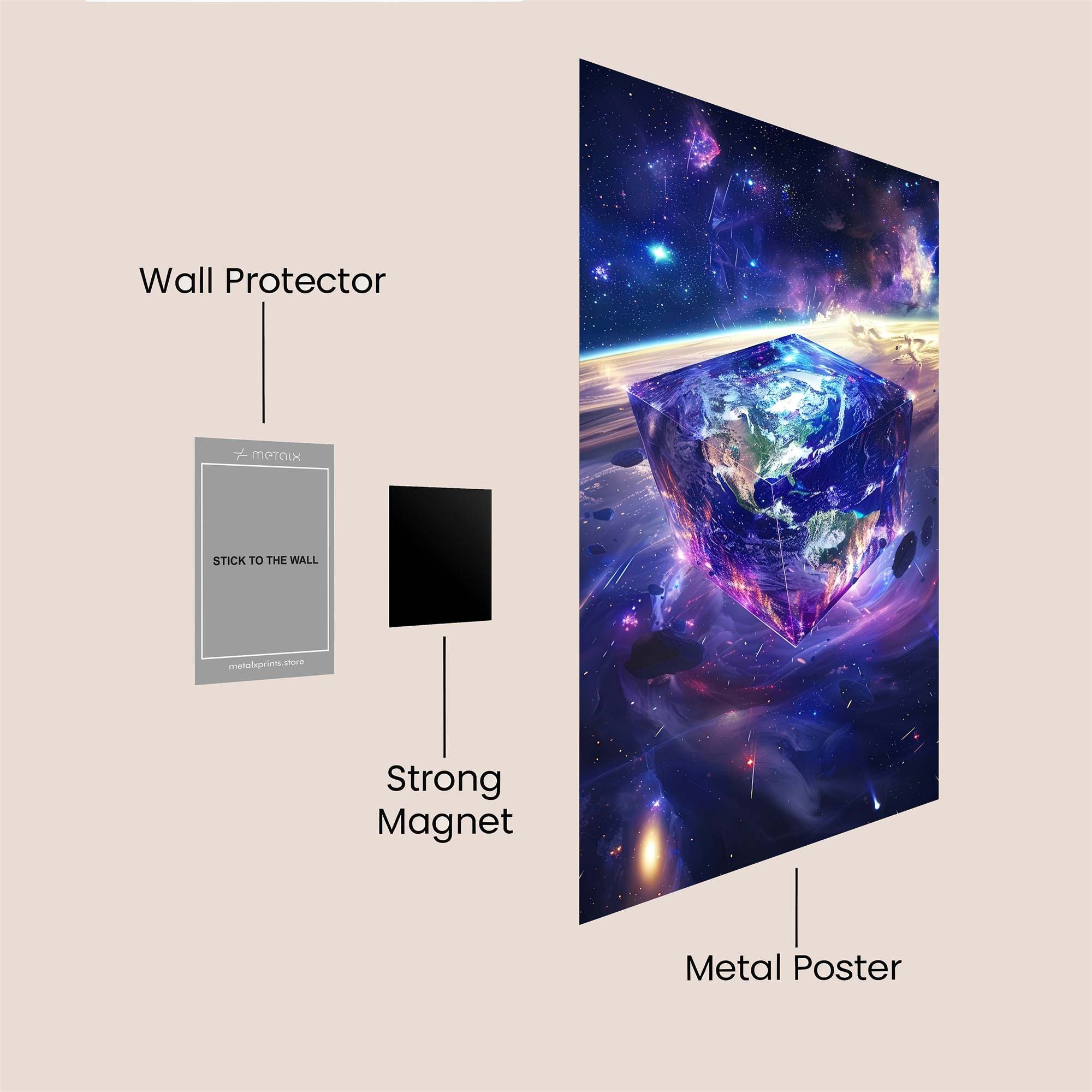 Earth Enigma Safe Wall Magnetic / M