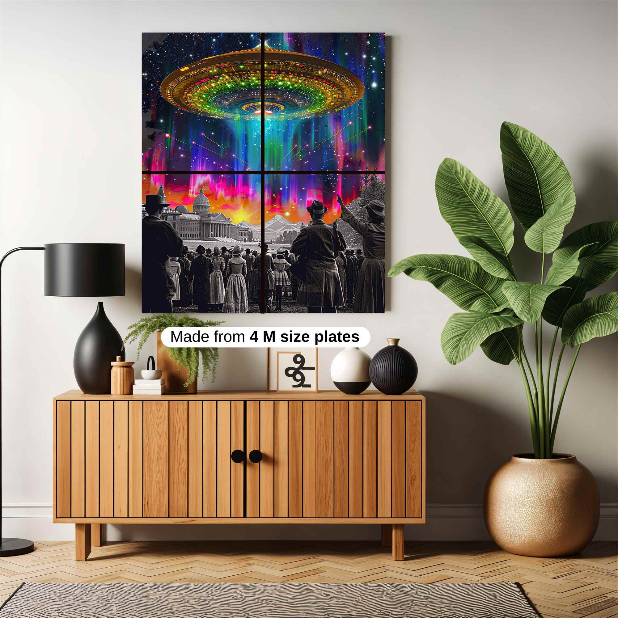 UFO Arrival Safe Wall Magnetic / M