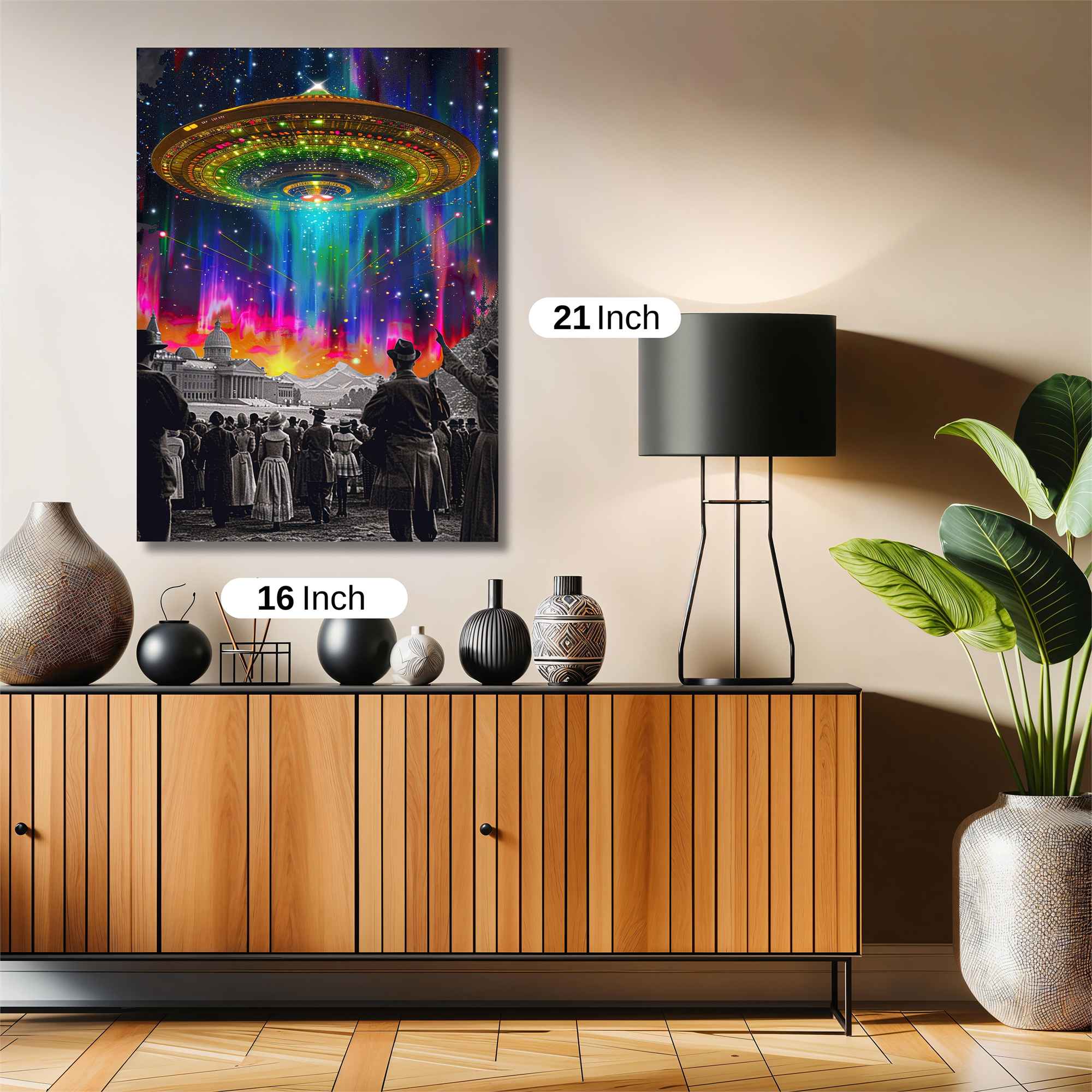 UFO Arrival Safe Wall Magnetic / M