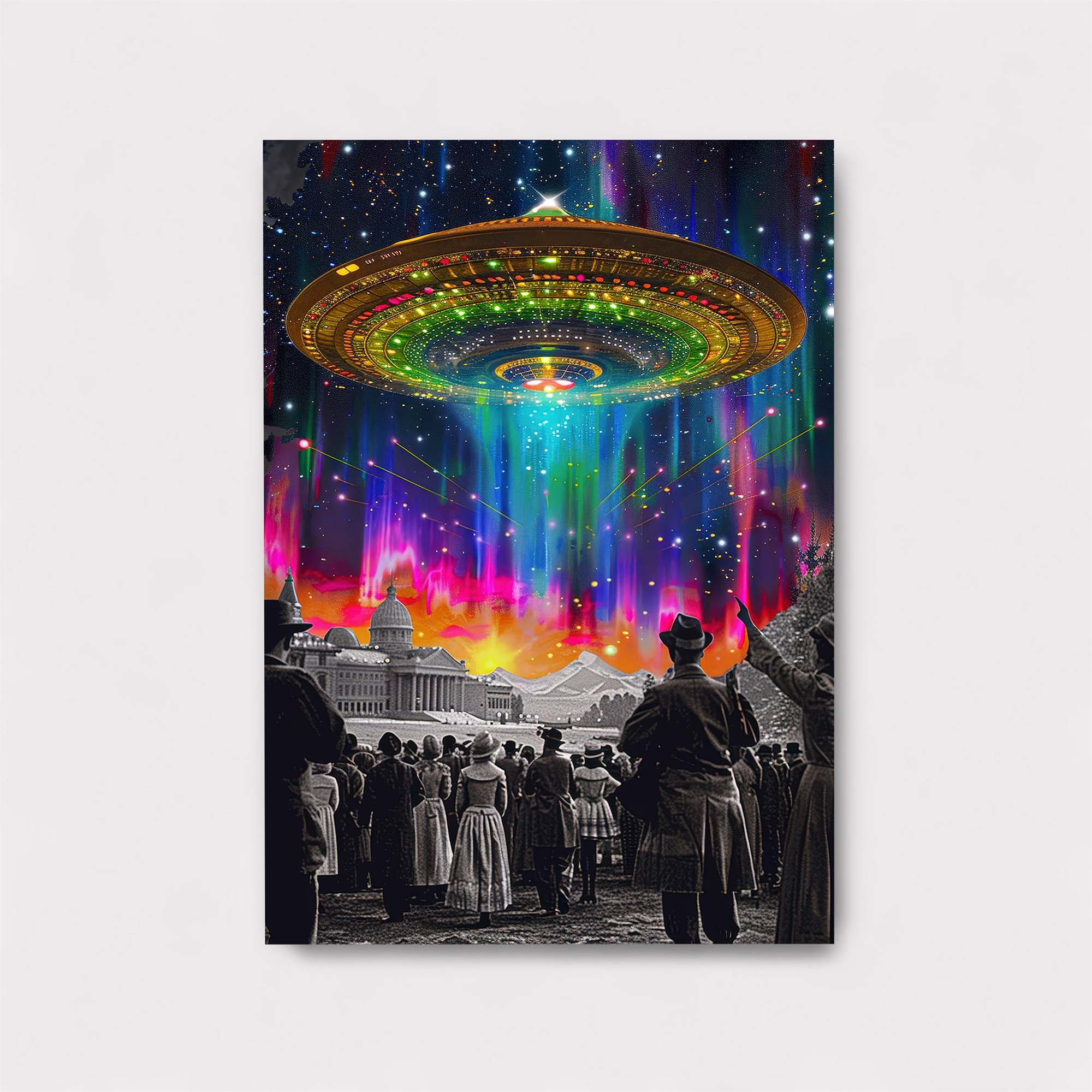 UFO Arrival Safe Wall Magnetic / M