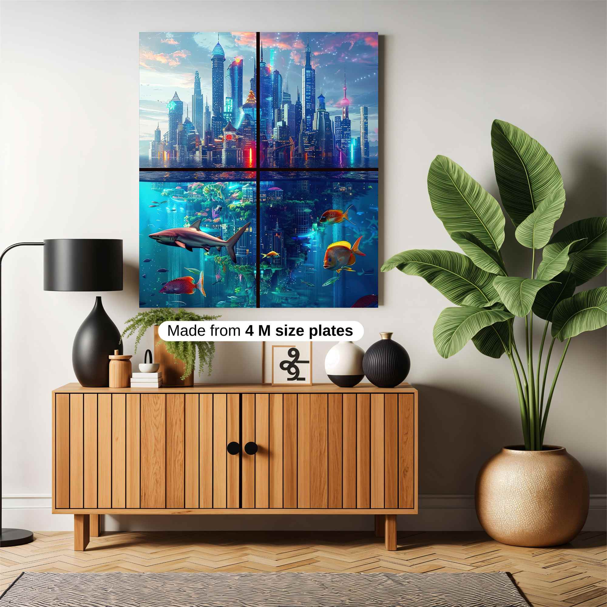 Metropolis Dream Safe Wall Magnetic / M
