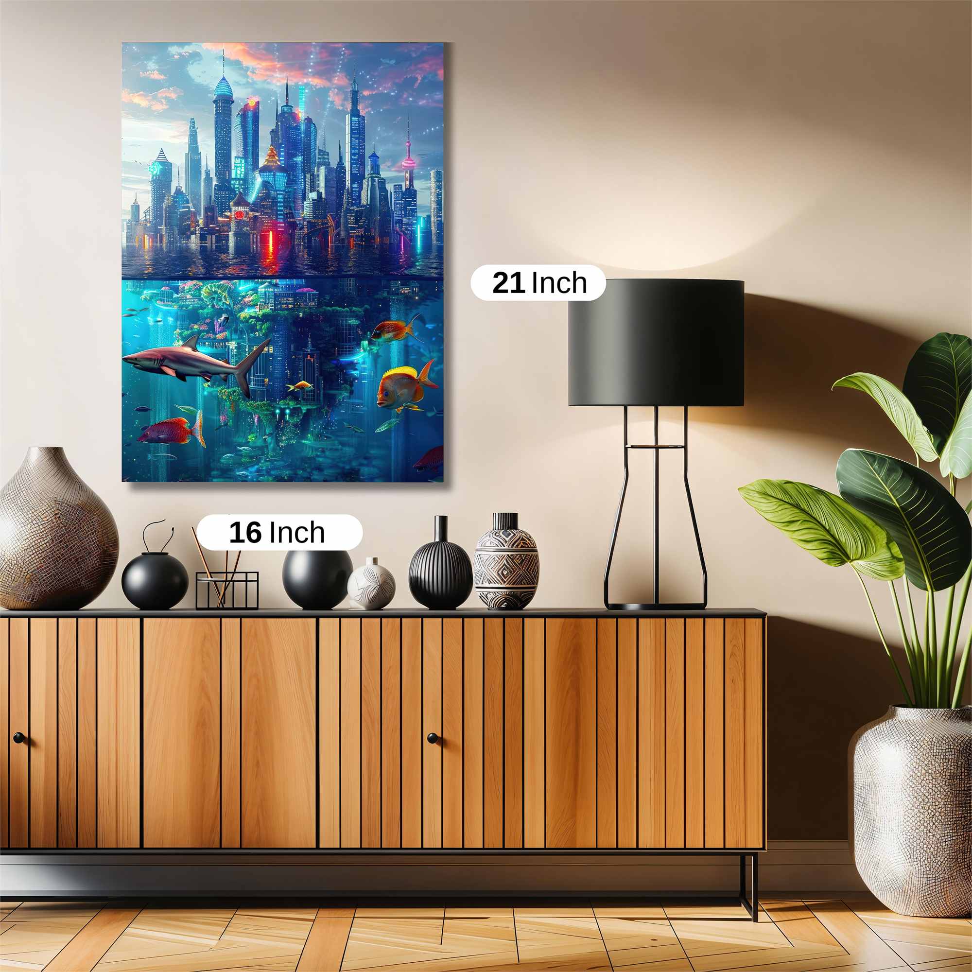 Metropolis Dream Safe Wall Magnetic / M