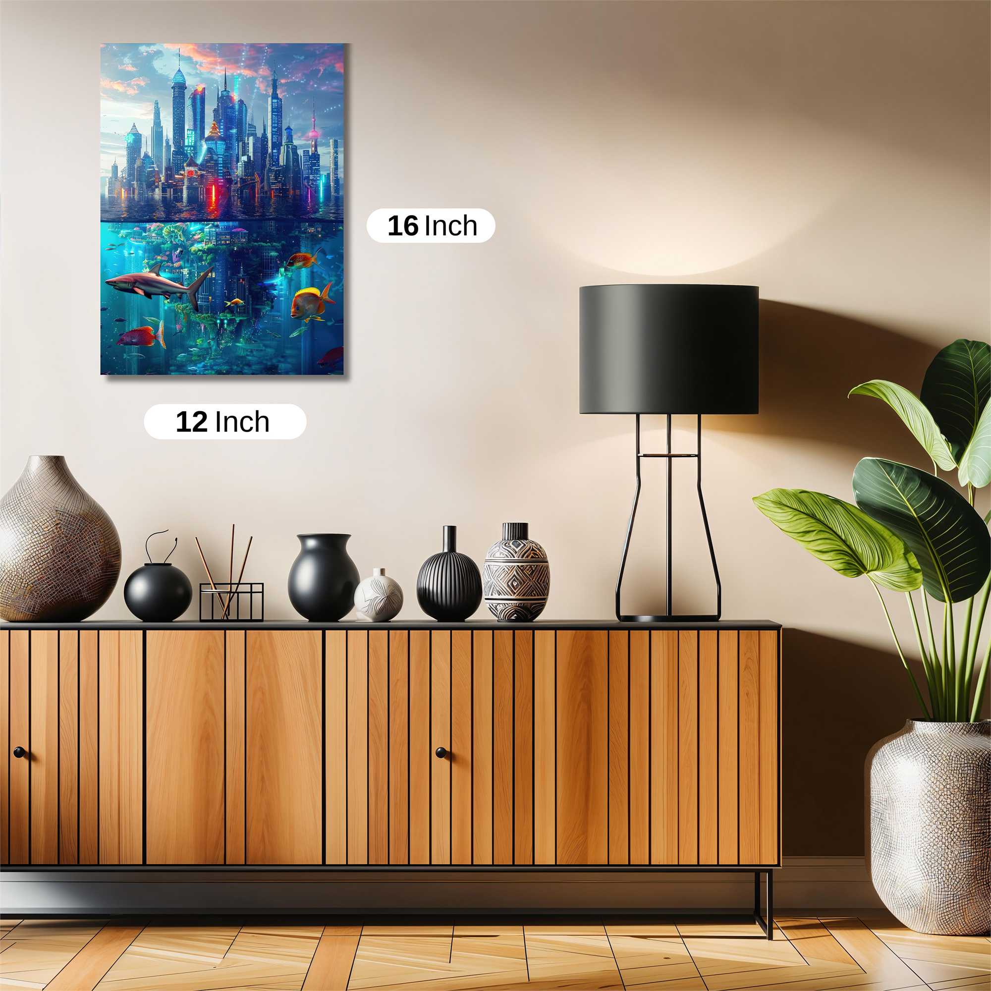 Metropolis Dream Safe Wall Magnetic / M