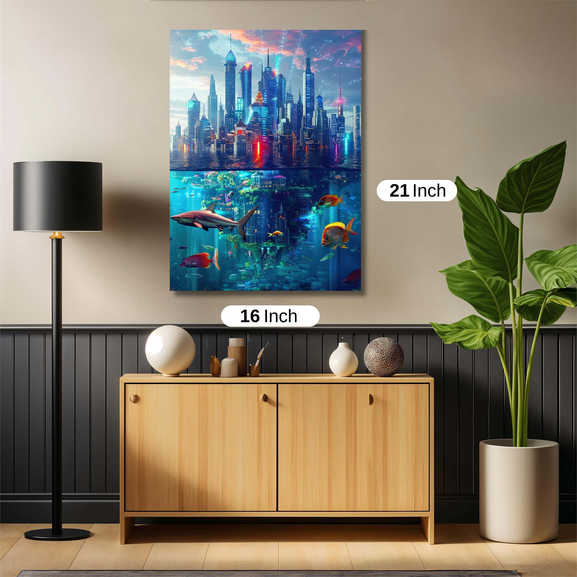 Metropolis Dream Safe Wall Magnetic / M