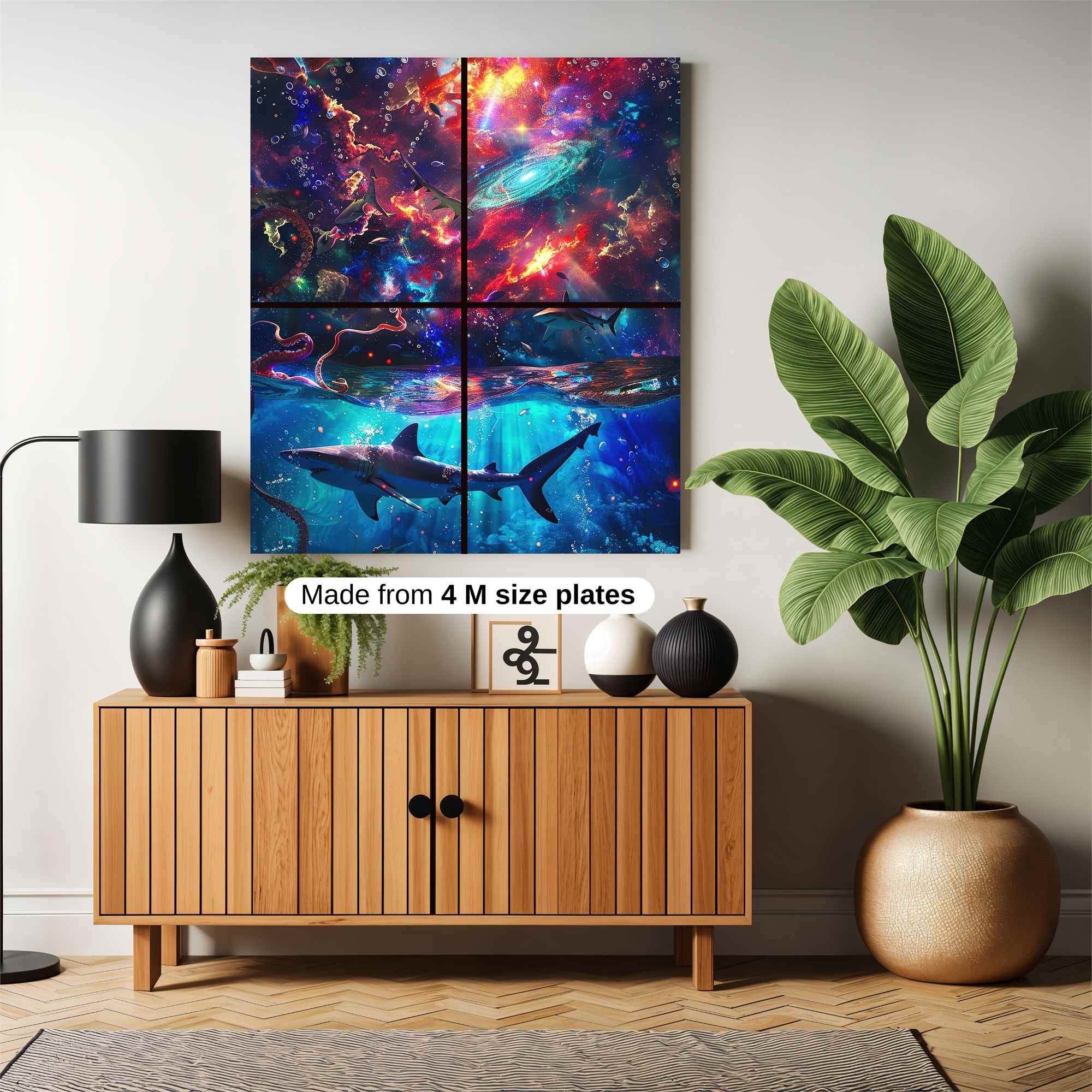 Shark Nebula Safe Wall Magnetic / M