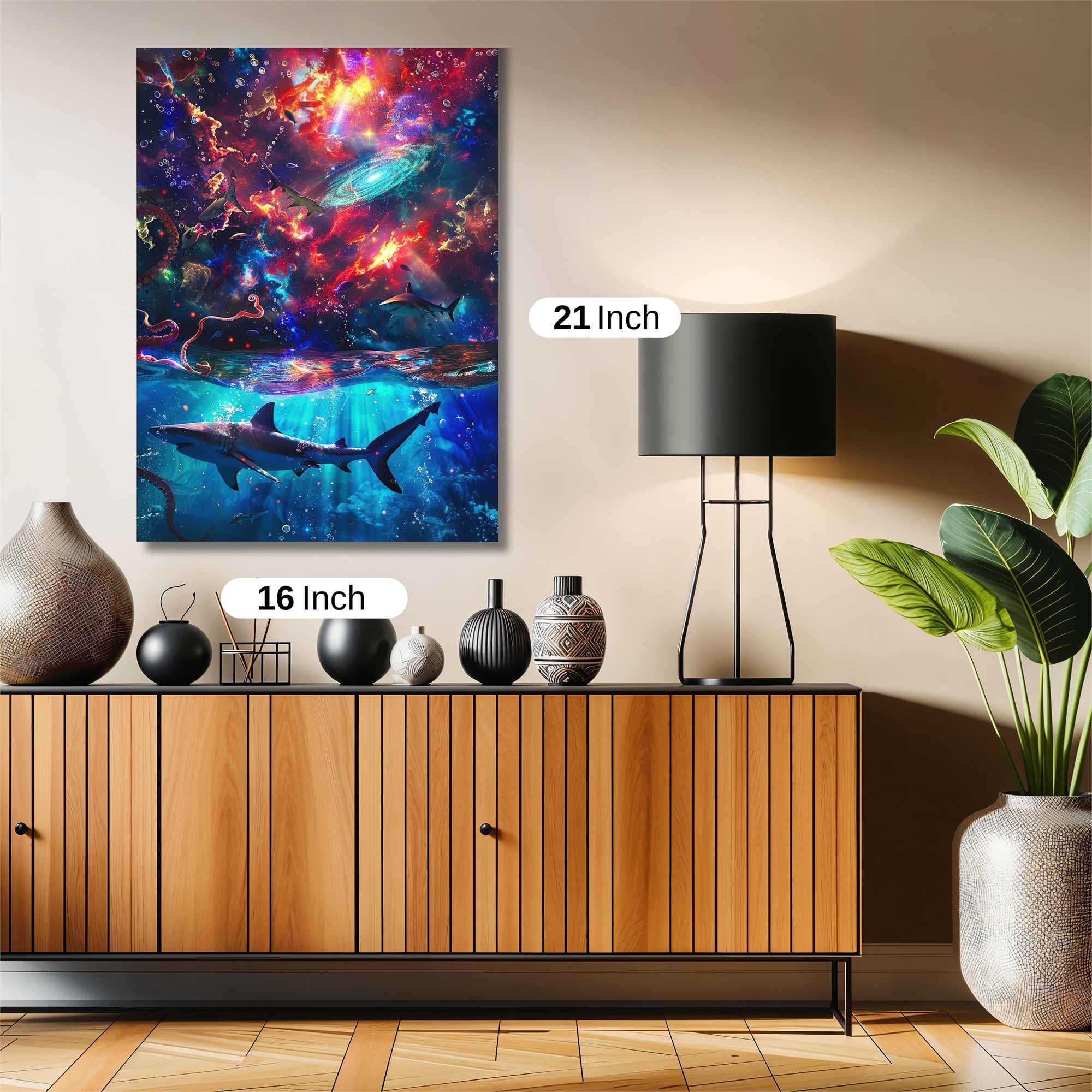 Shark Nebula Safe Wall Magnetic / M