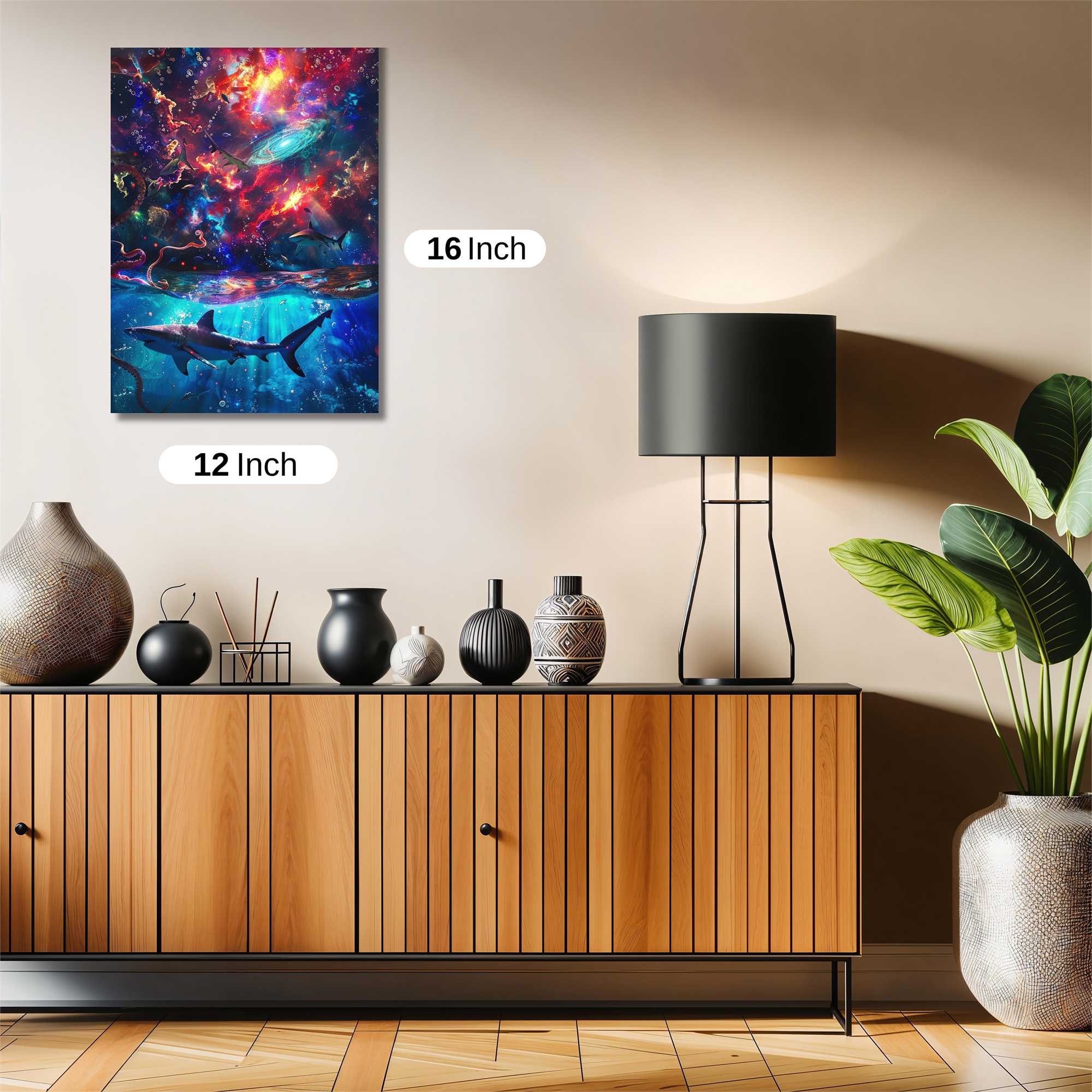 Shark Nebula Safe Wall Magnetic / M