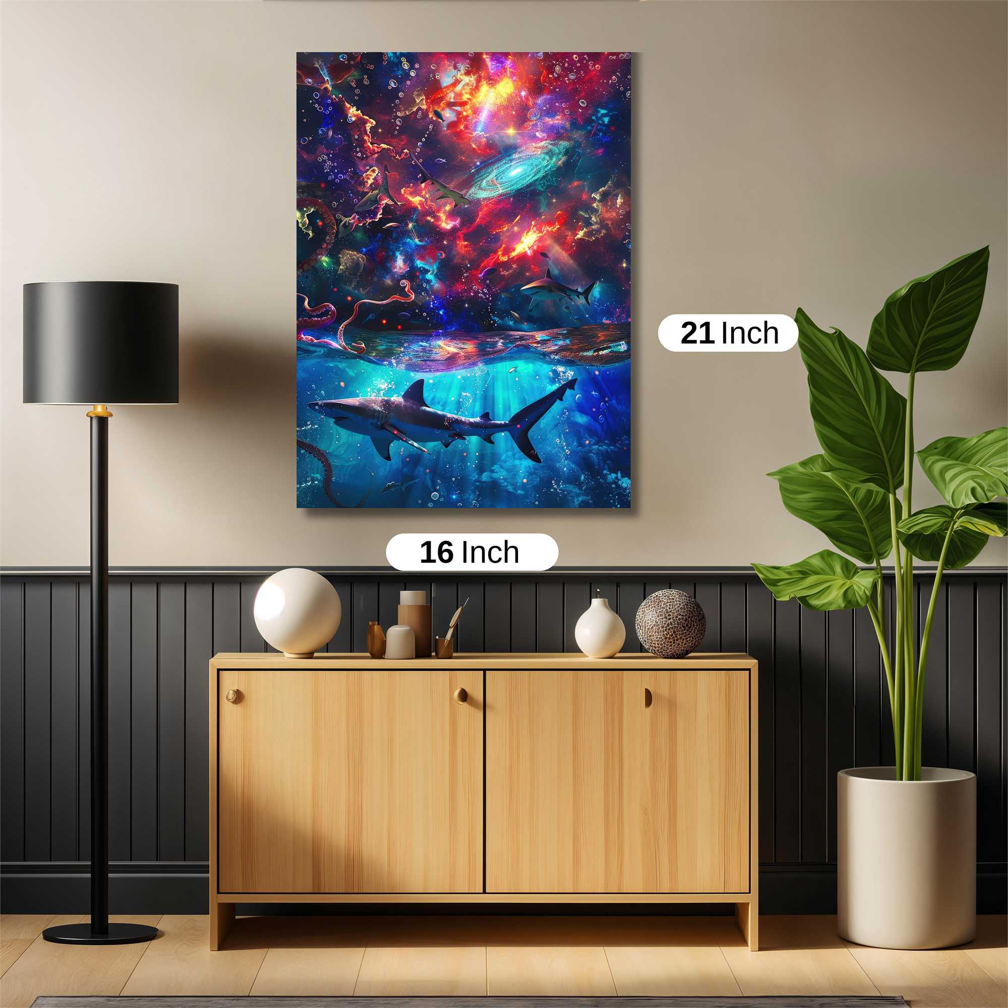 Shark Nebula Safe Wall Magnetic / M