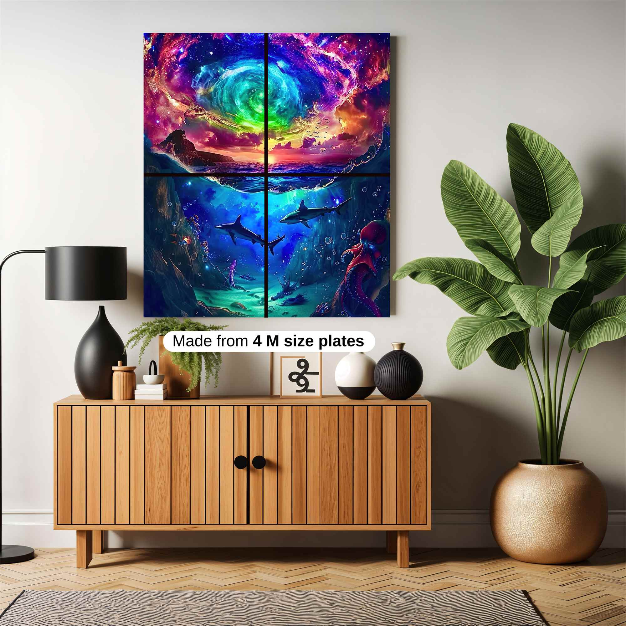 Cosmic Serenity Safe Wall Magnetic / M