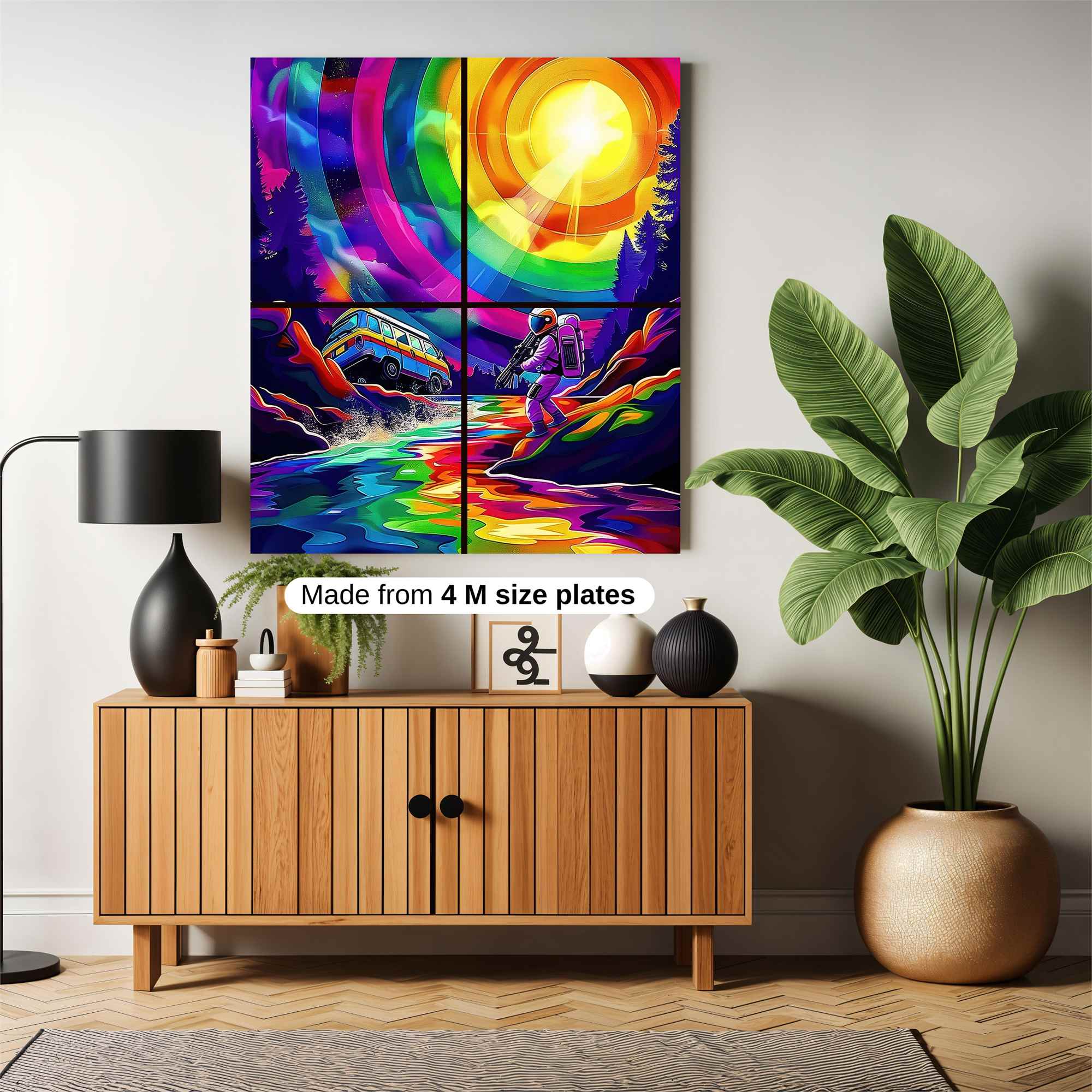 Cosmic Adventure Safe Wall Magnetic / M