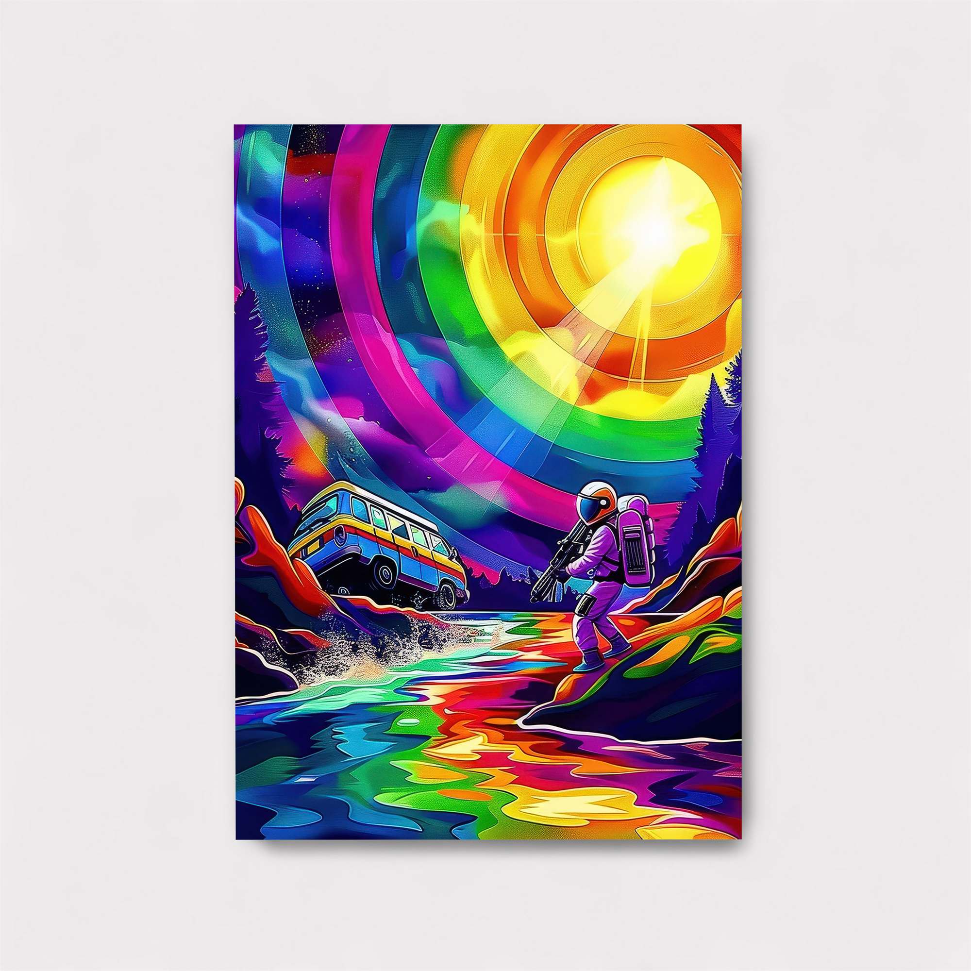 Cosmic Adventure Safe Wall Magnetic / M