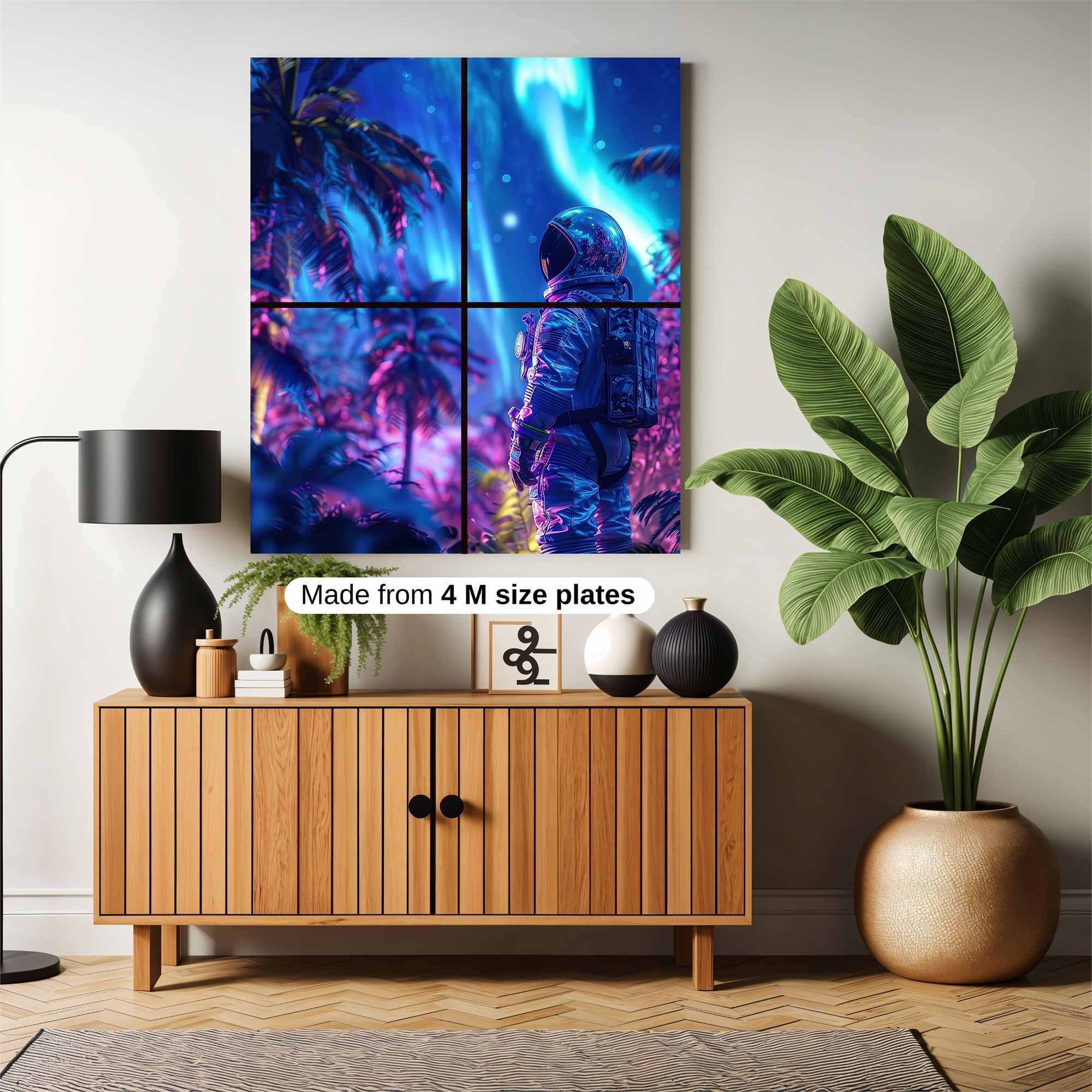 Astronaut Dreamscape Safe Wall Magnetic / M