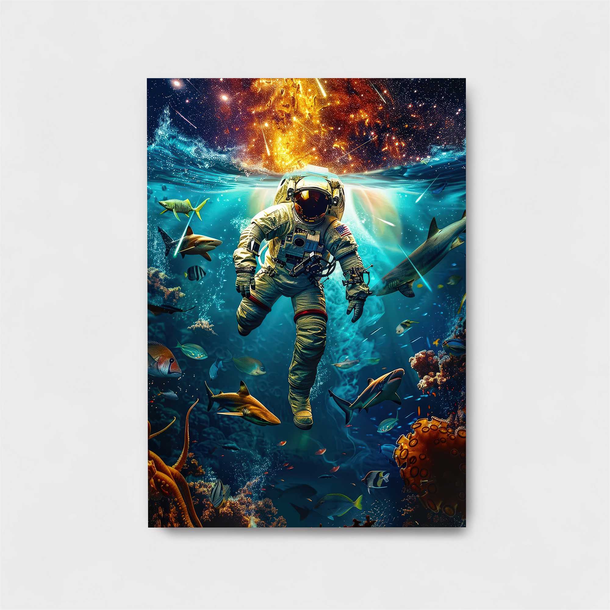 Astronaut Serene Safe Wall Magnetic / M