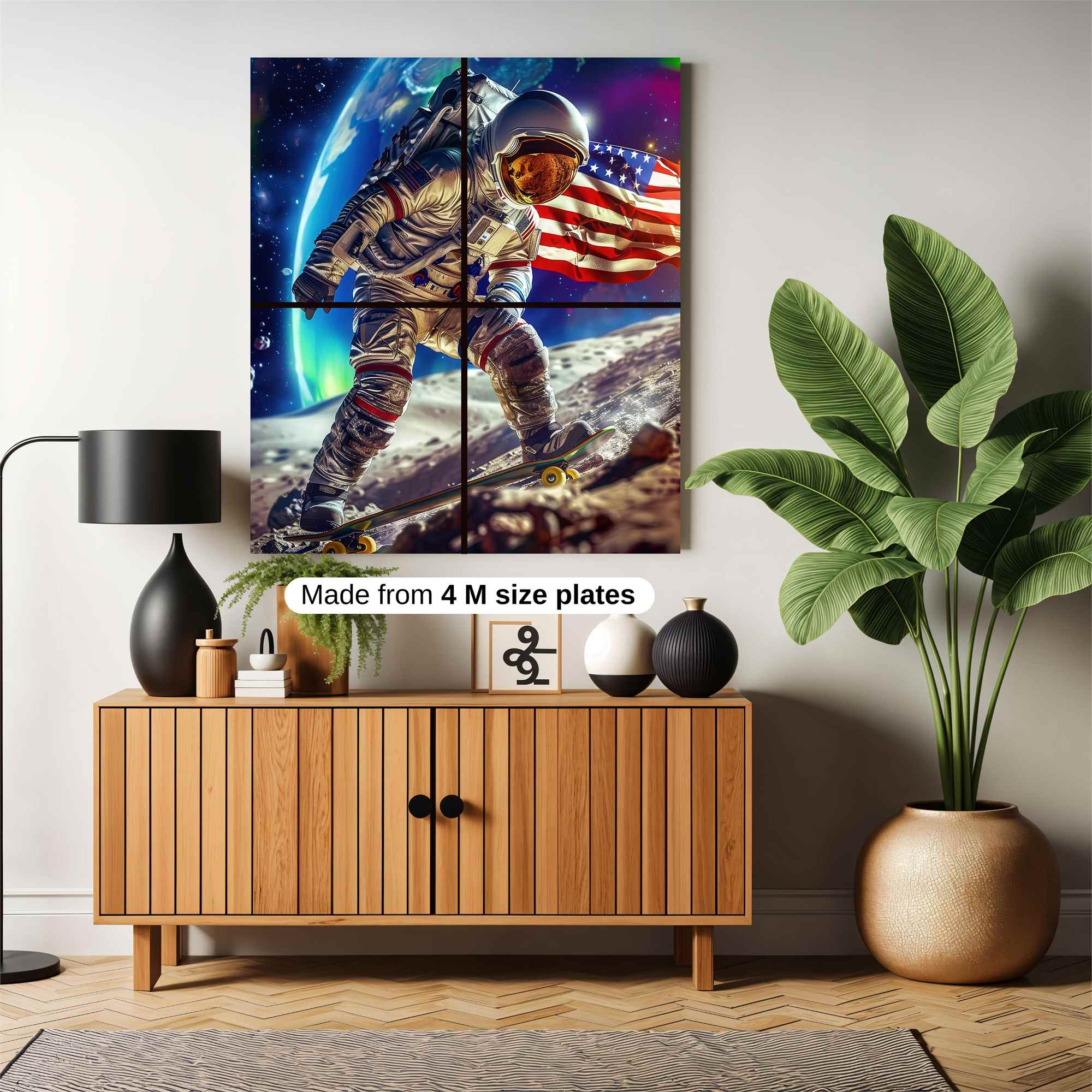 Astronaut Whimsy Safe Wall Magnetic / M