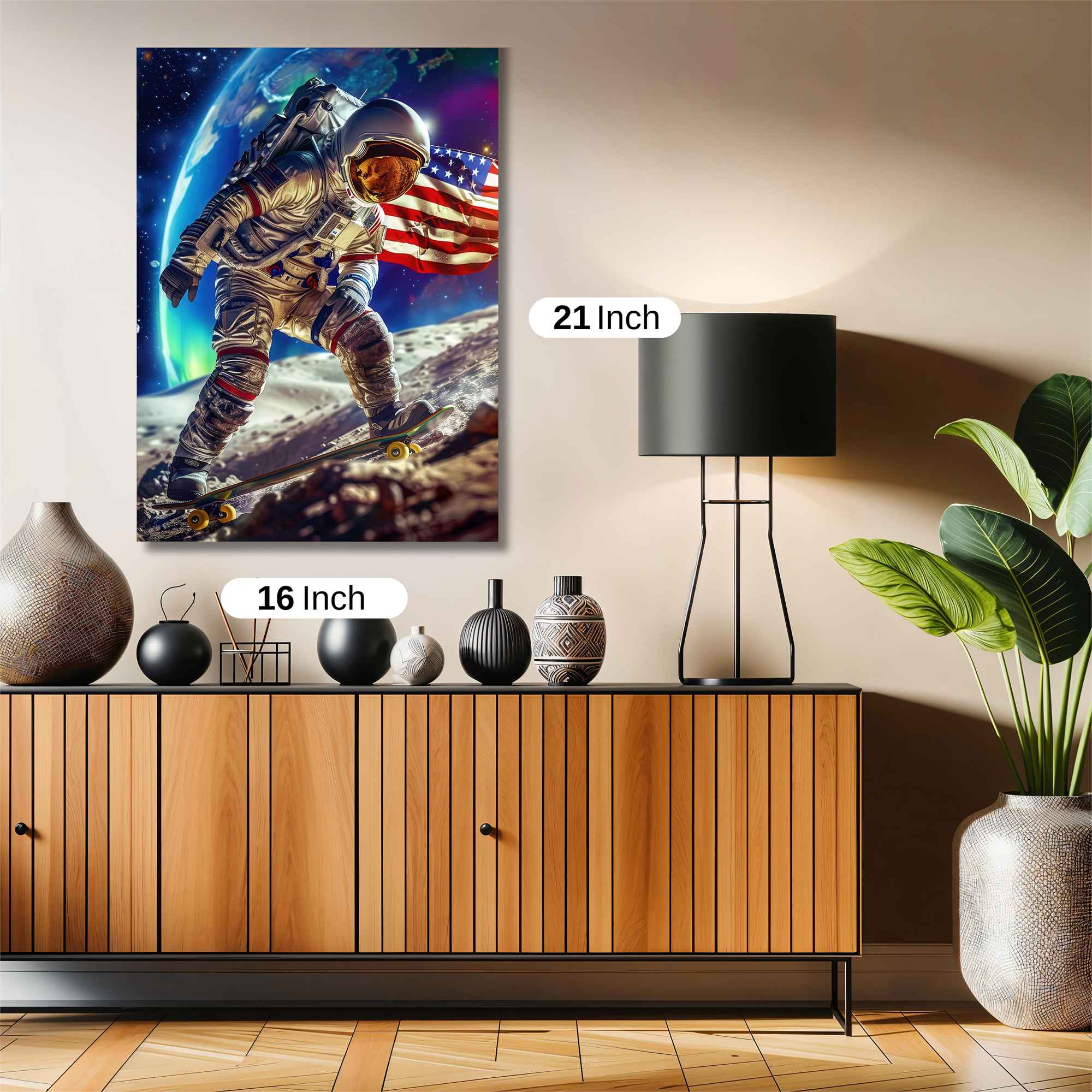 Astronaut Whimsy Safe Wall Magnetic / M