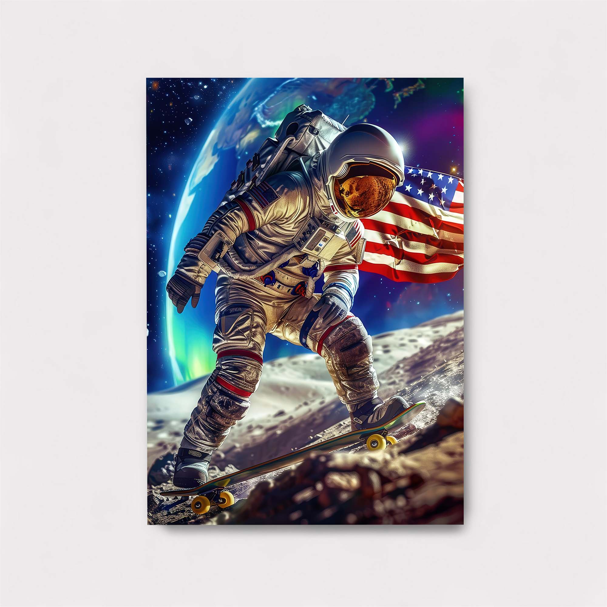 Astronaut Whimsy Safe Wall Magnetic / M