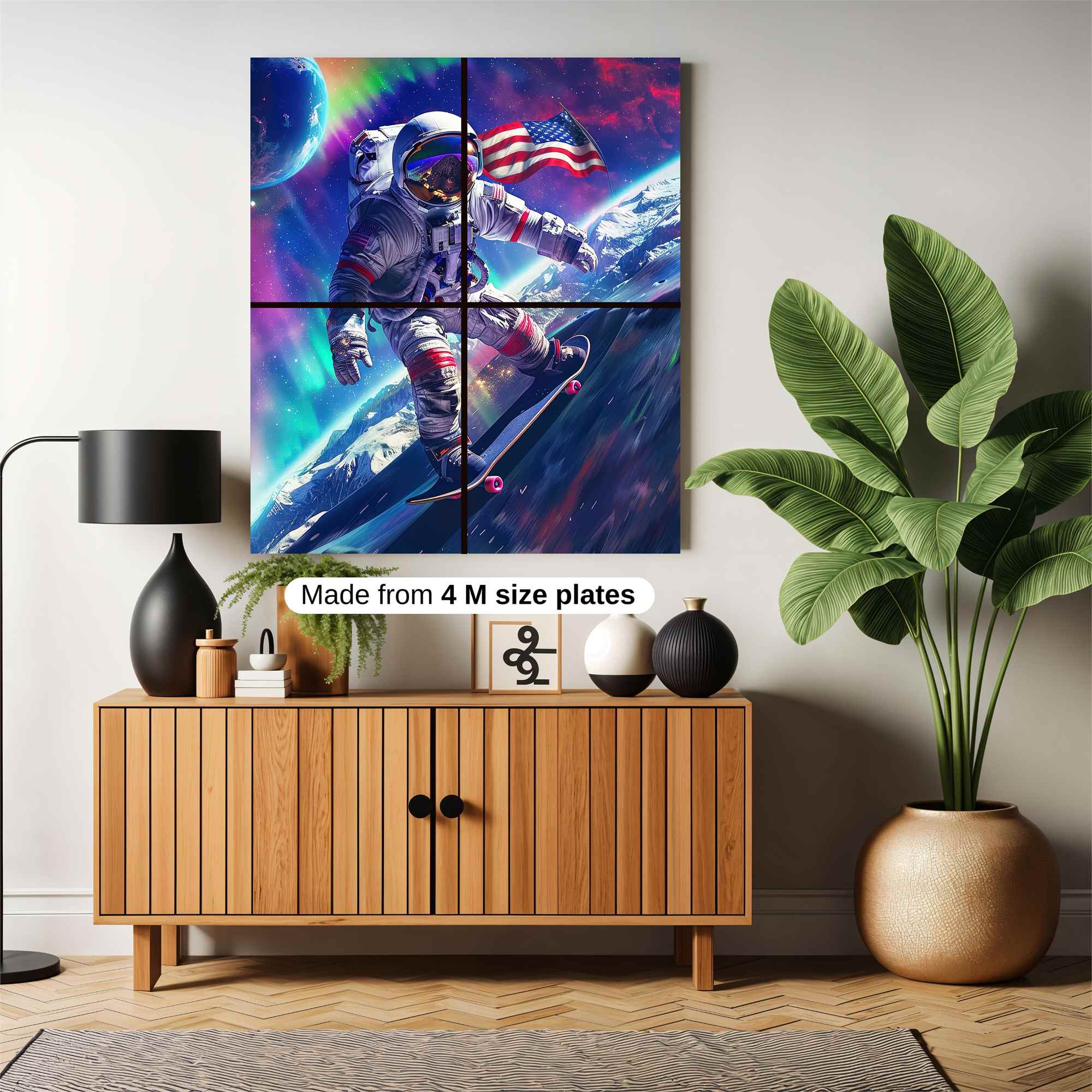 Astronaut Radiance Safe Wall Magnetic / M