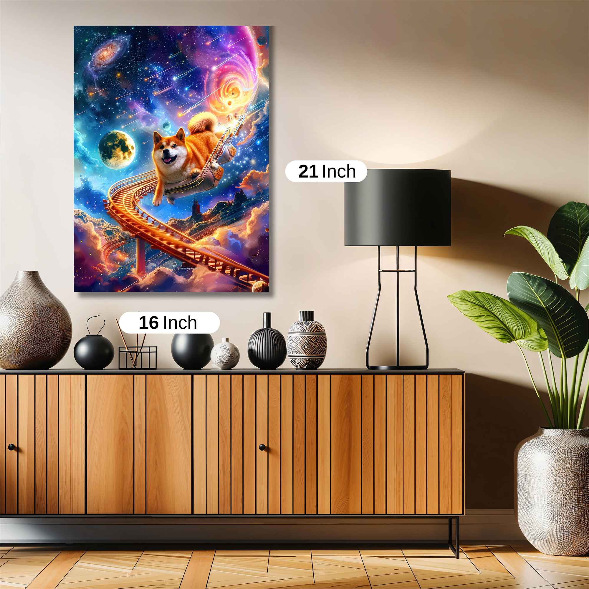 Shiba Adventure Safe Wall Magnetic / M