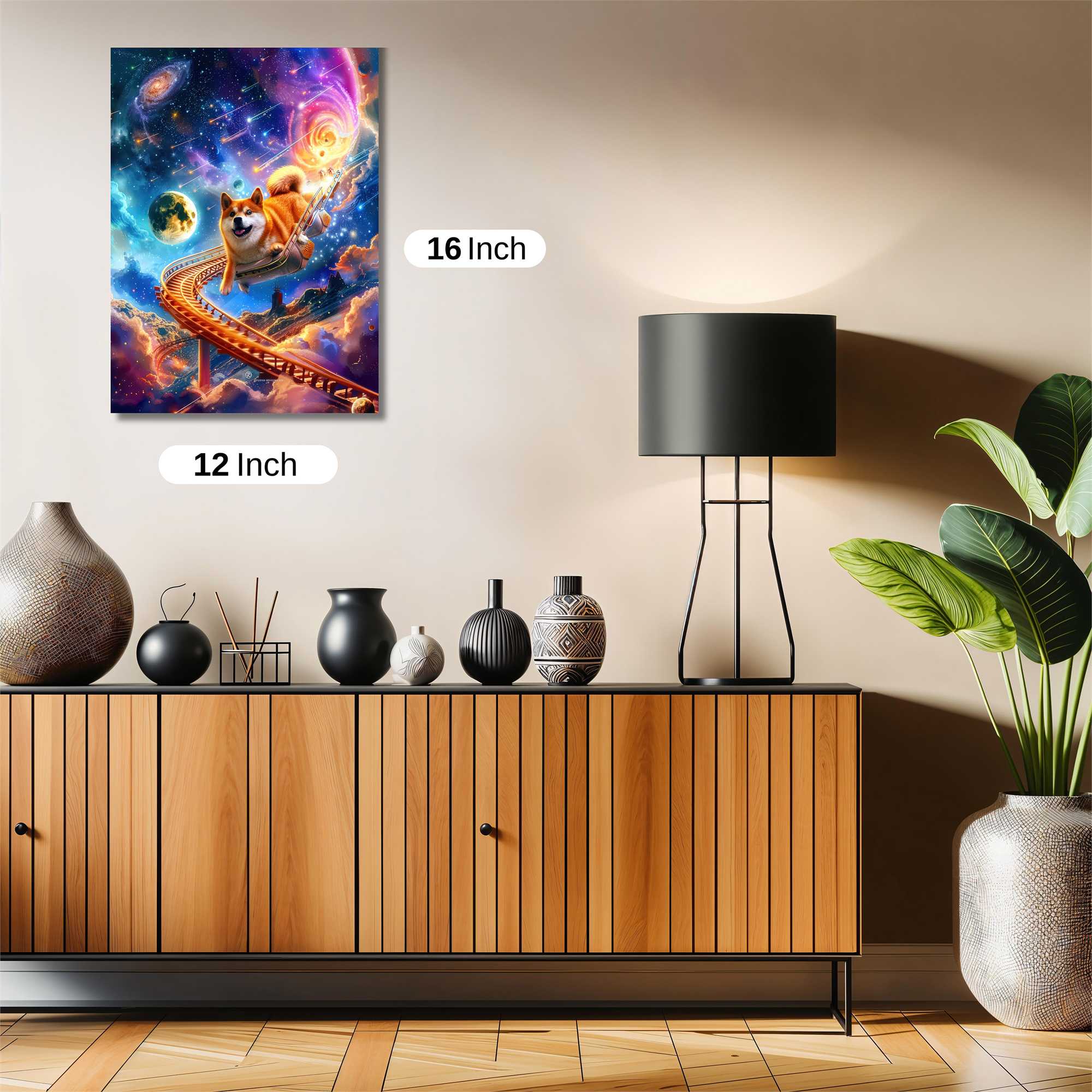 Shiba Adventure Safe Wall Magnetic / M