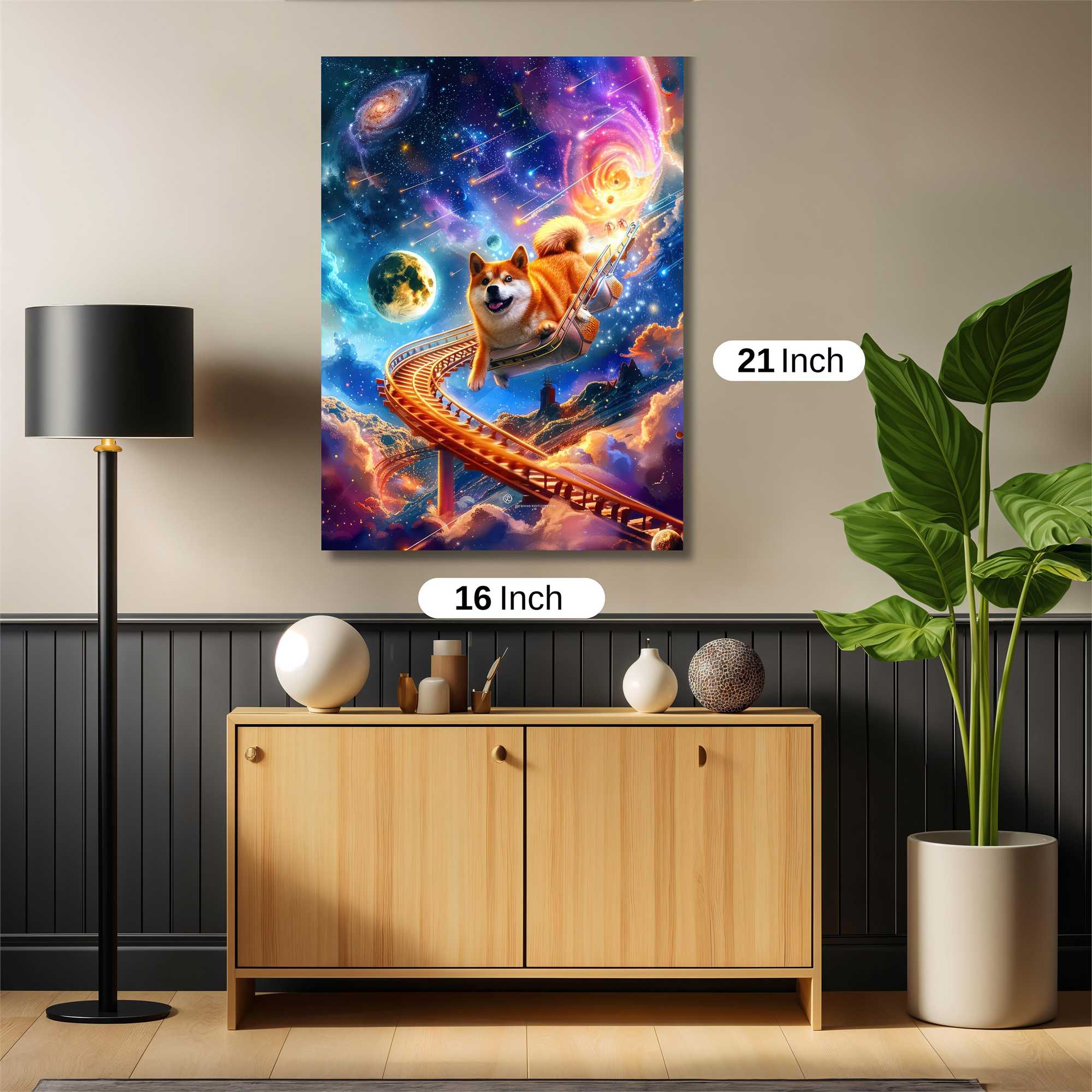 Shiba Adventure Safe Wall Magnetic / M