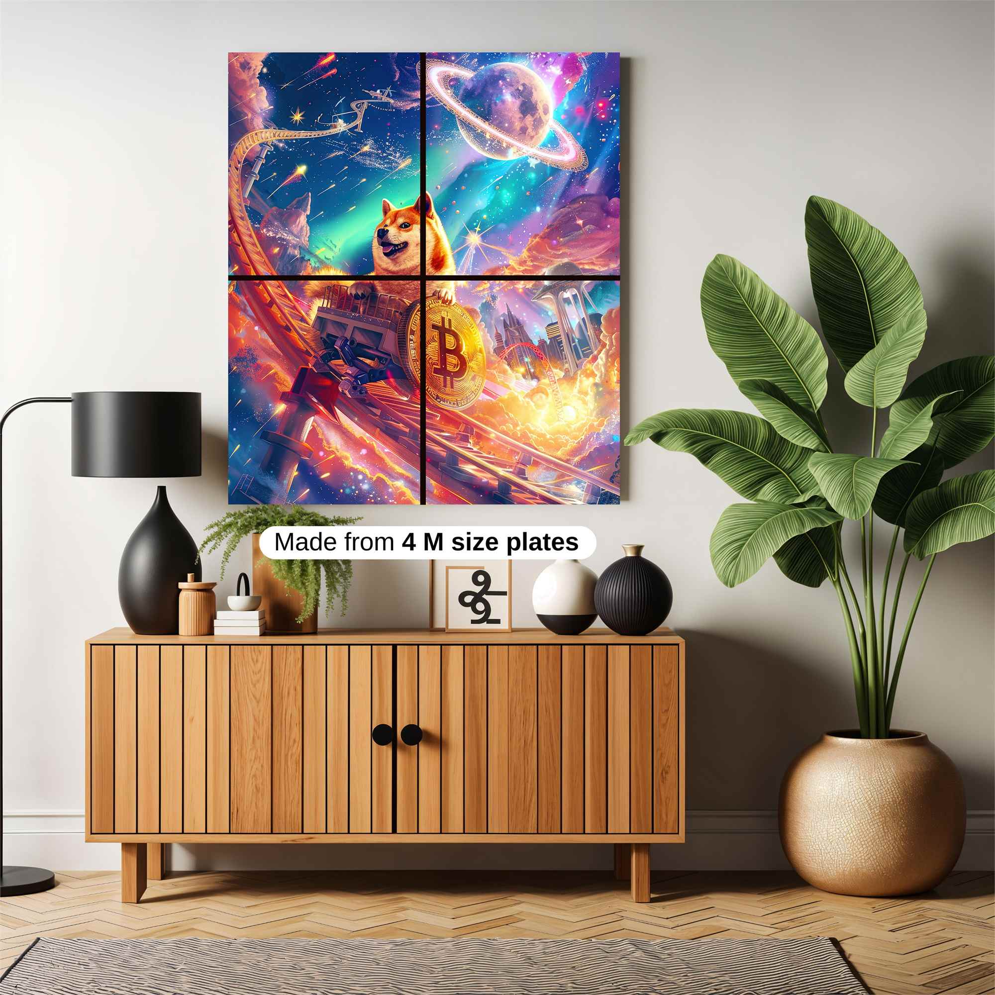 Doge Odyssey Safe Wall Magnetic / M