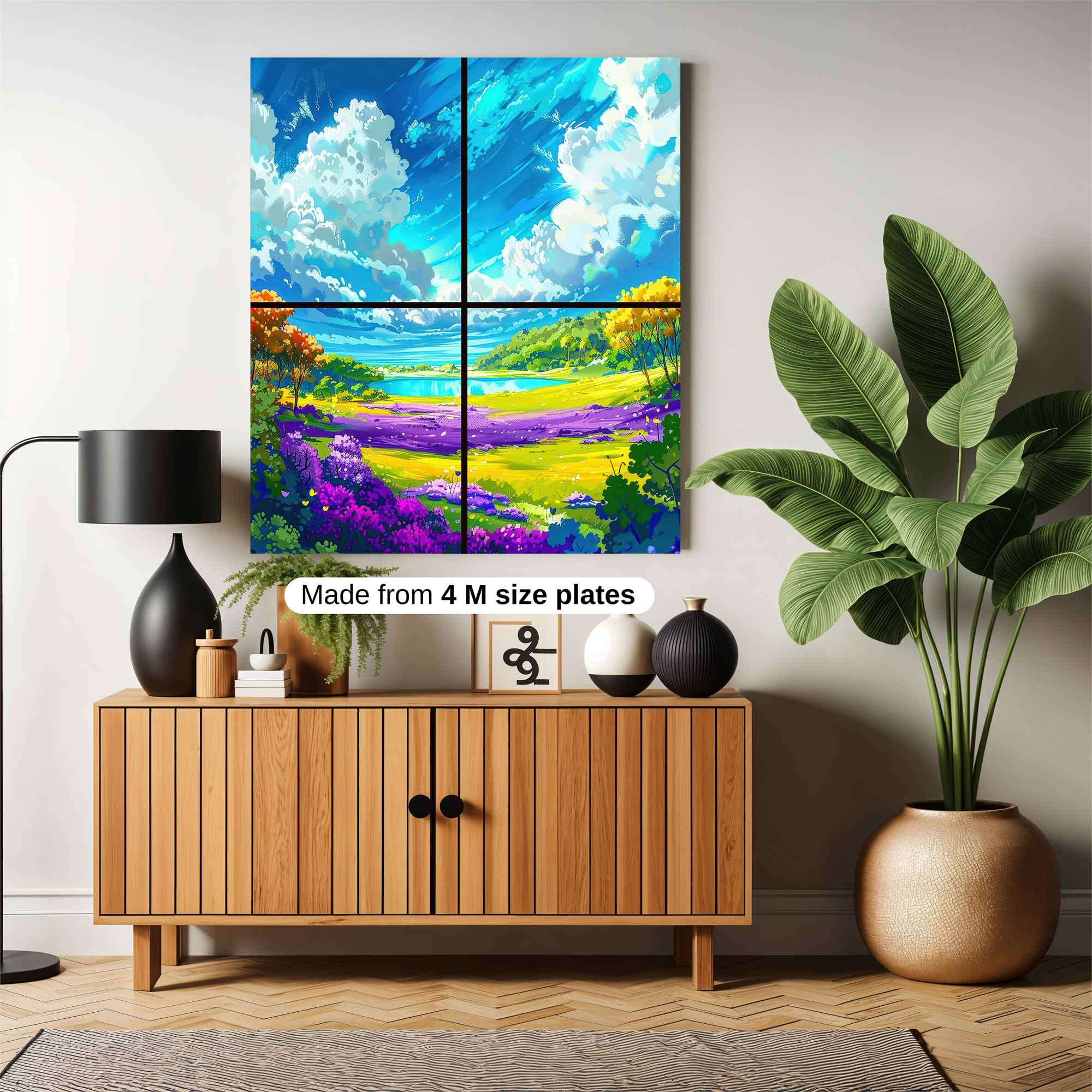 Sky Serenity Safe Wall Magnetic / M