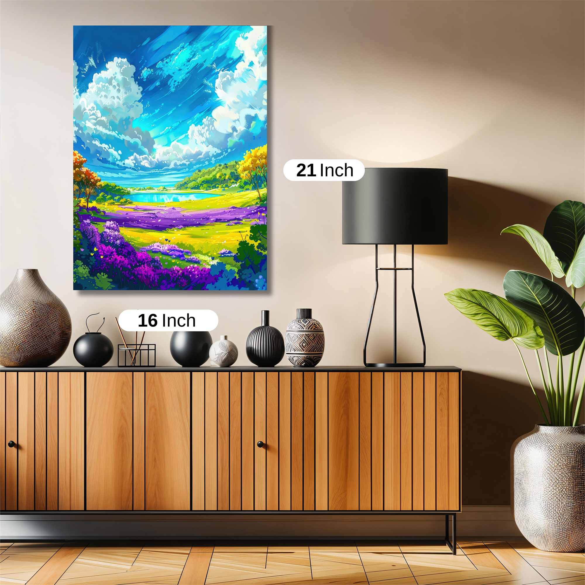 Sky Serenity Safe Wall Magnetic / M