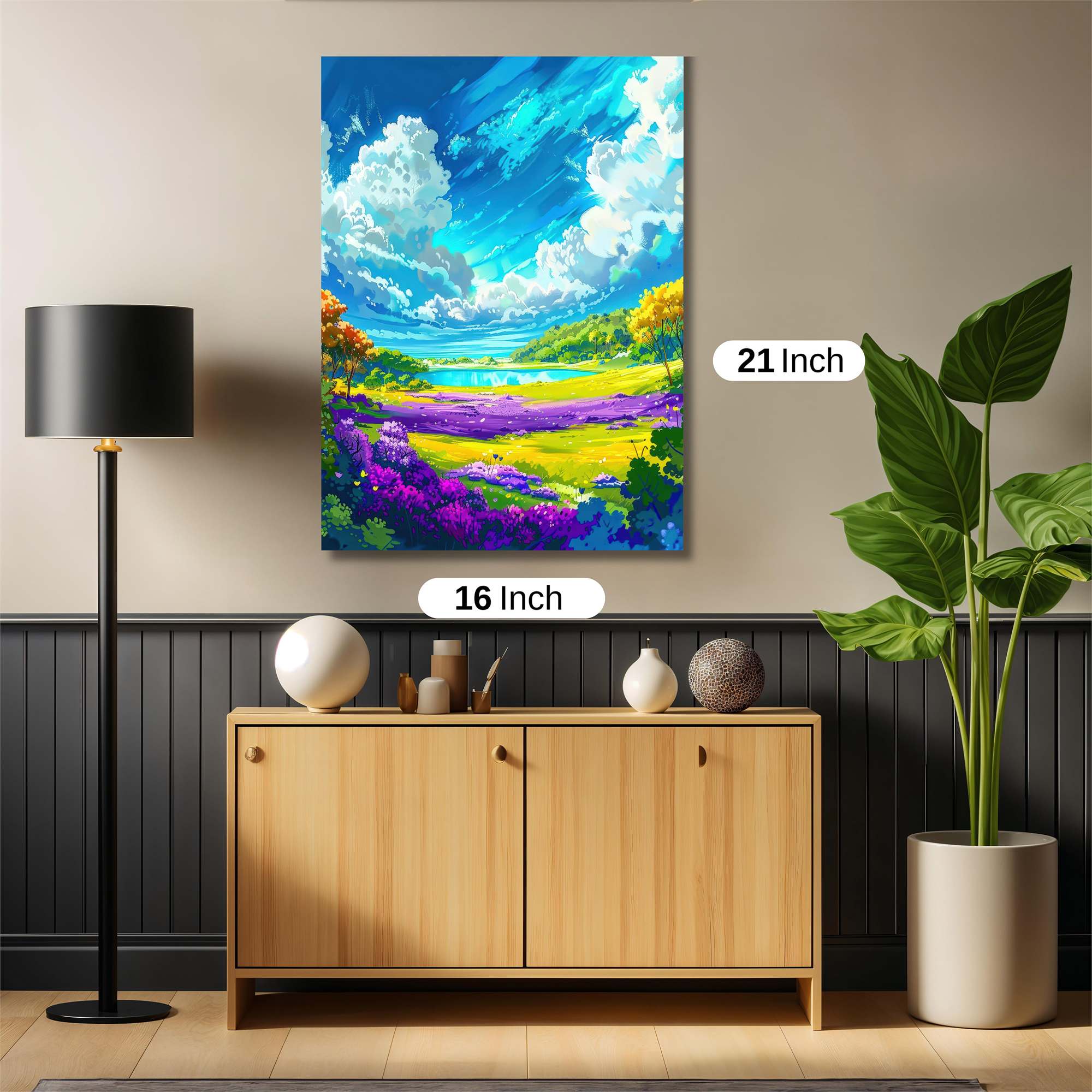 Sky Serenity Safe Wall Magnetic / M