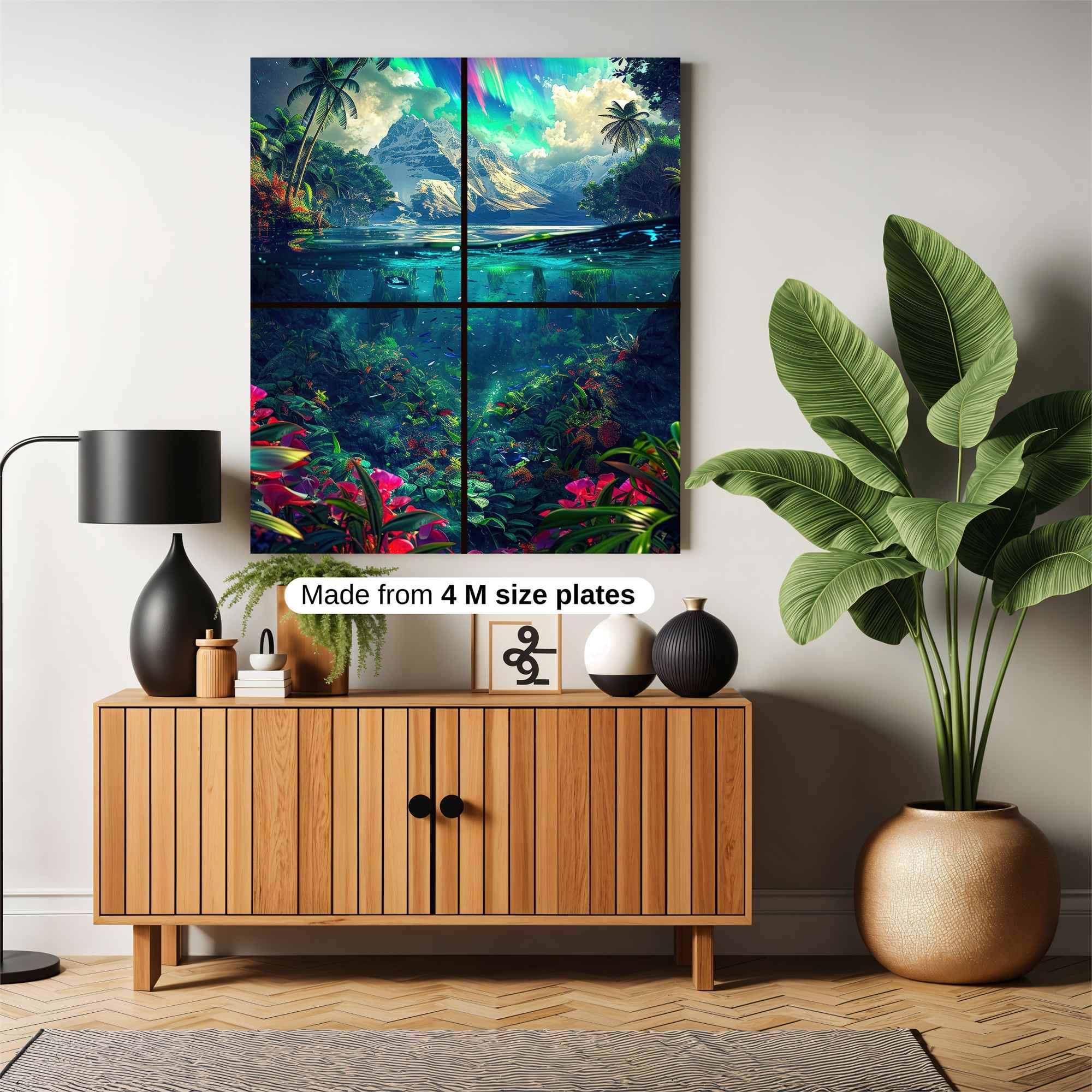 Aurora Paradise Safe Wall Magnetic / M