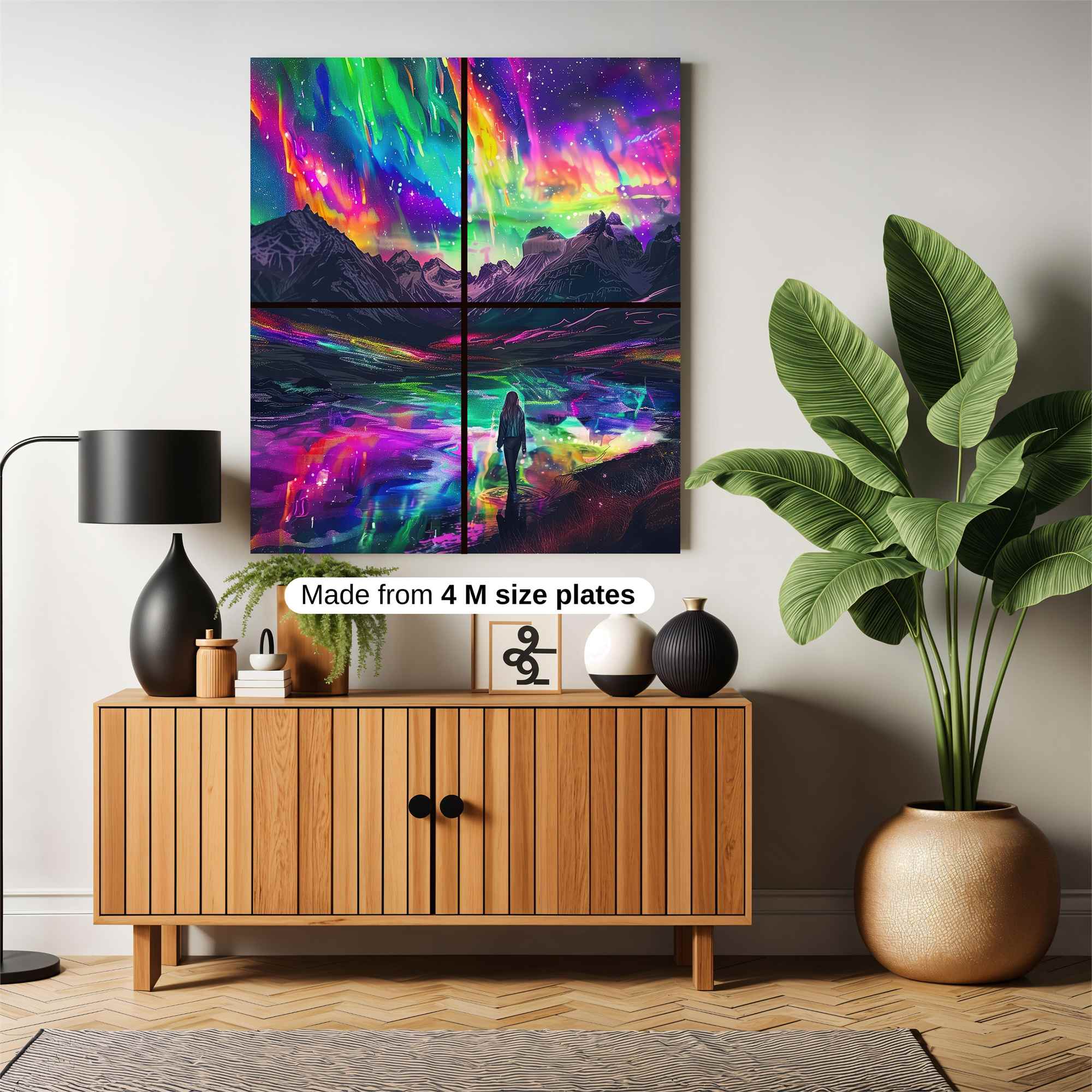 Aurora Dreamscape Safe Wall Magnetic / M