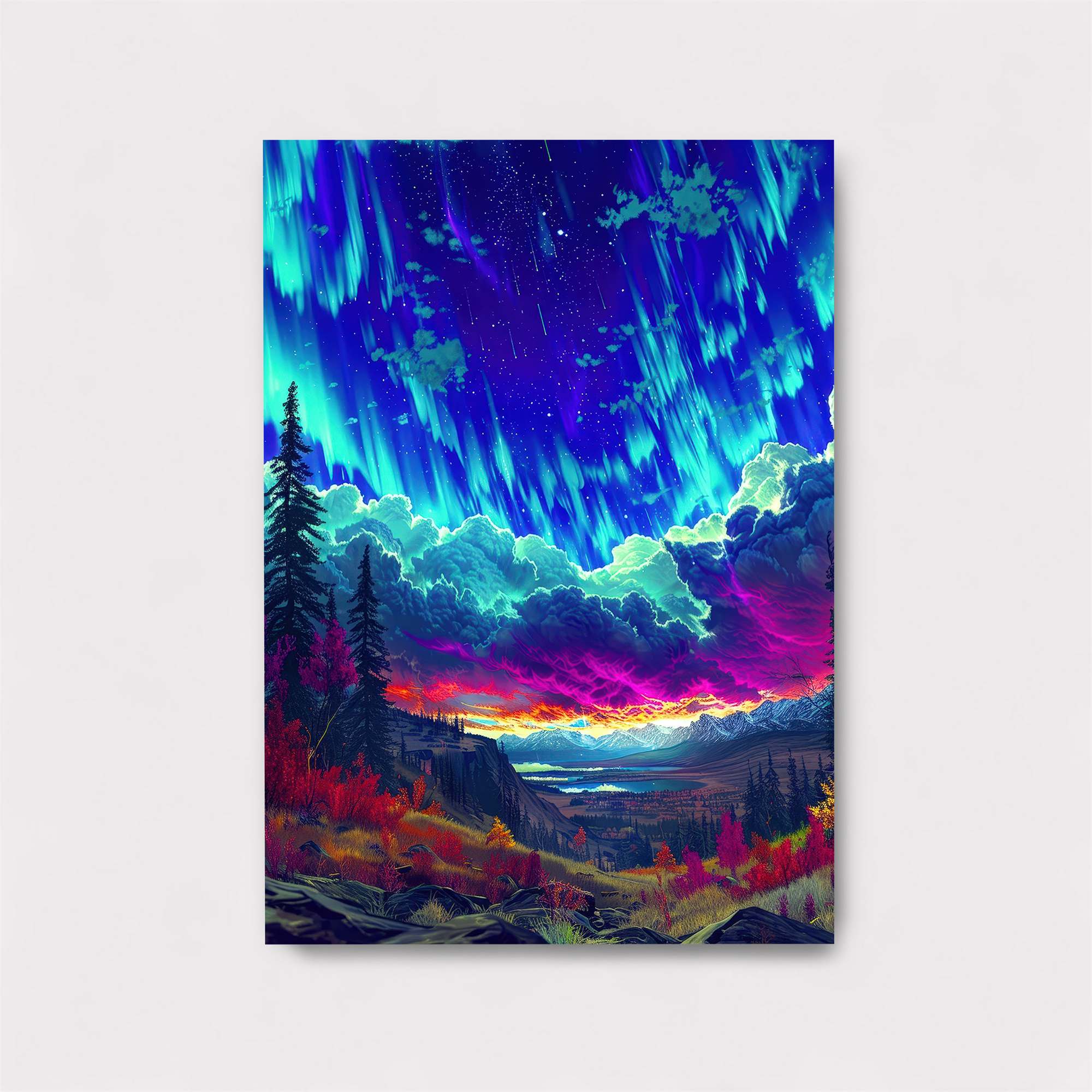 Aurora Dreamscape Safe Wall Magnetic / M