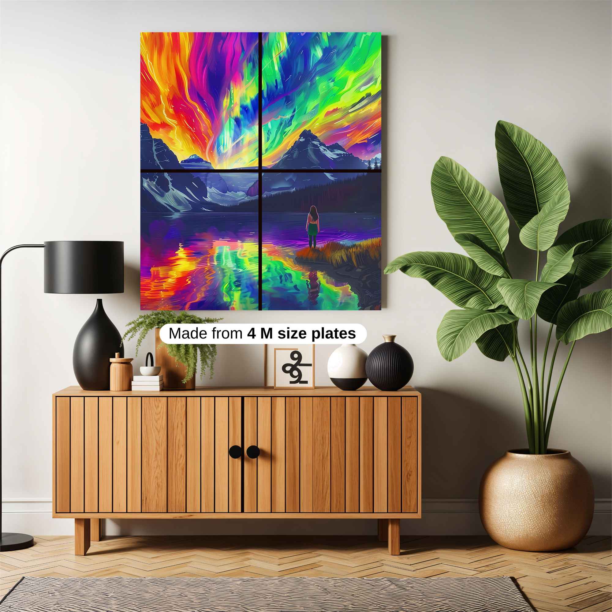 Aurora Dreamscape Safe Wall Magnetic / M