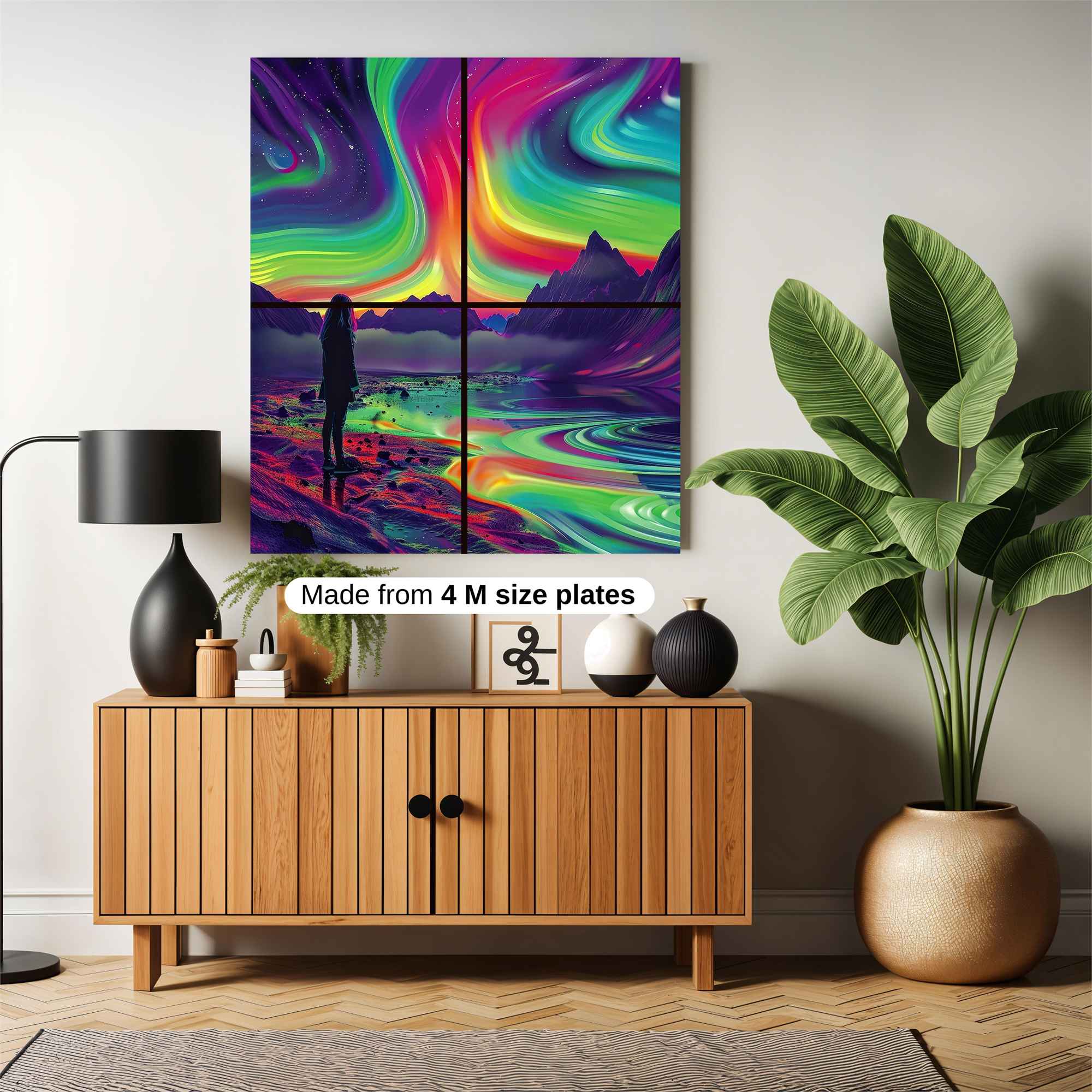 Aurora Dreamscape Safe Wall Magnetic / M